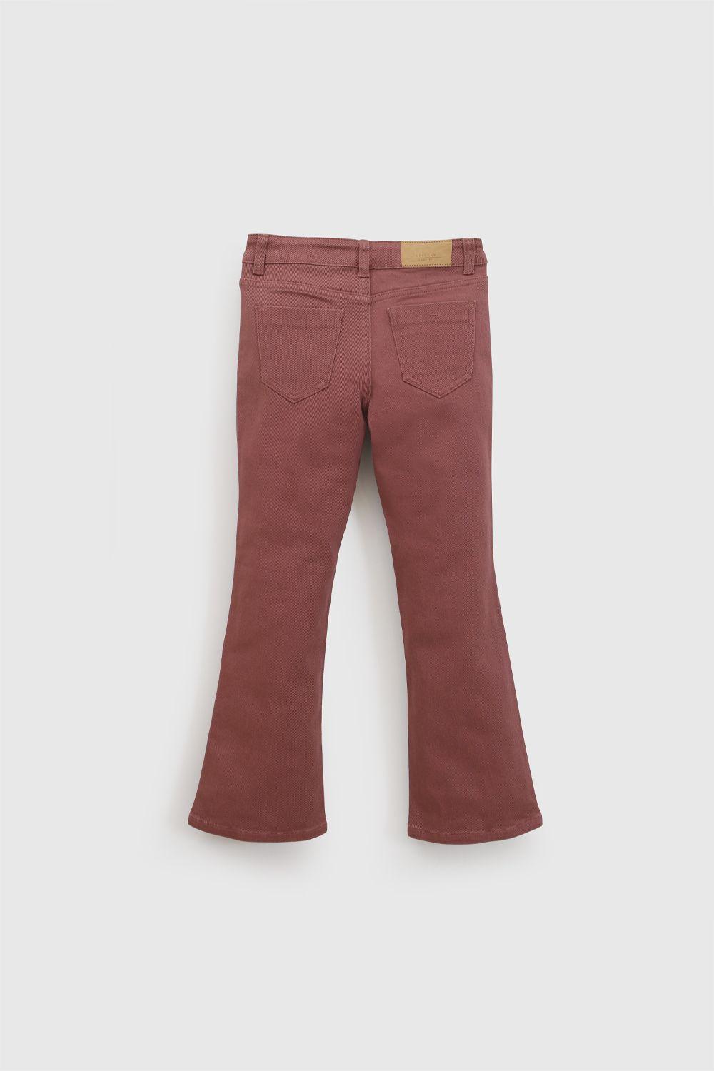 Pantalón Niña Rojo 8090 Colloky-1