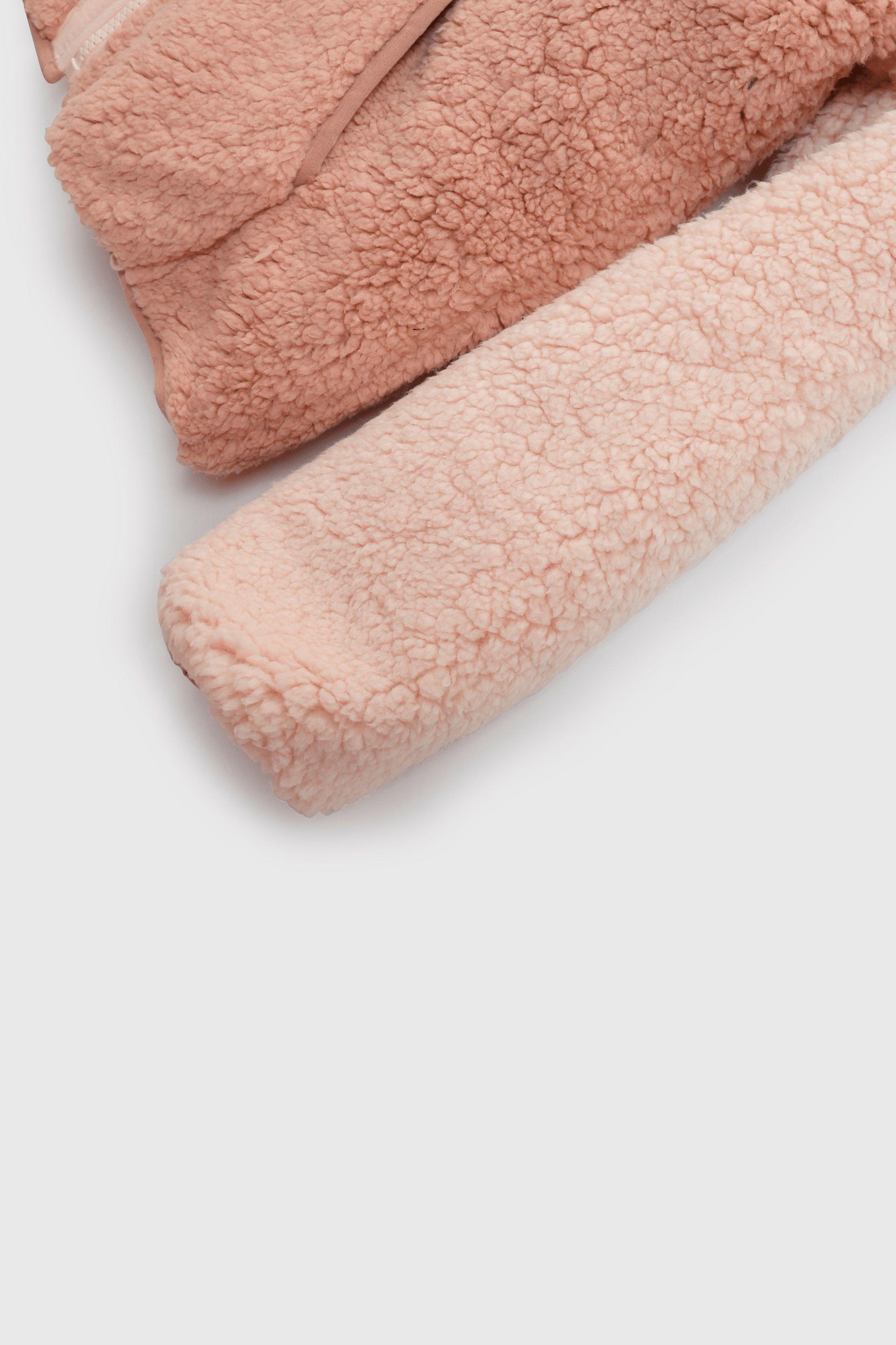 Chaqueta Polar y Chiporro Rosado con Cierre para Niña  de 3 a 12 años-2