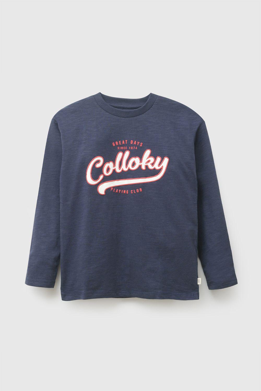 Polera Colloky Azul Niño 3-4A a 12-13A-0