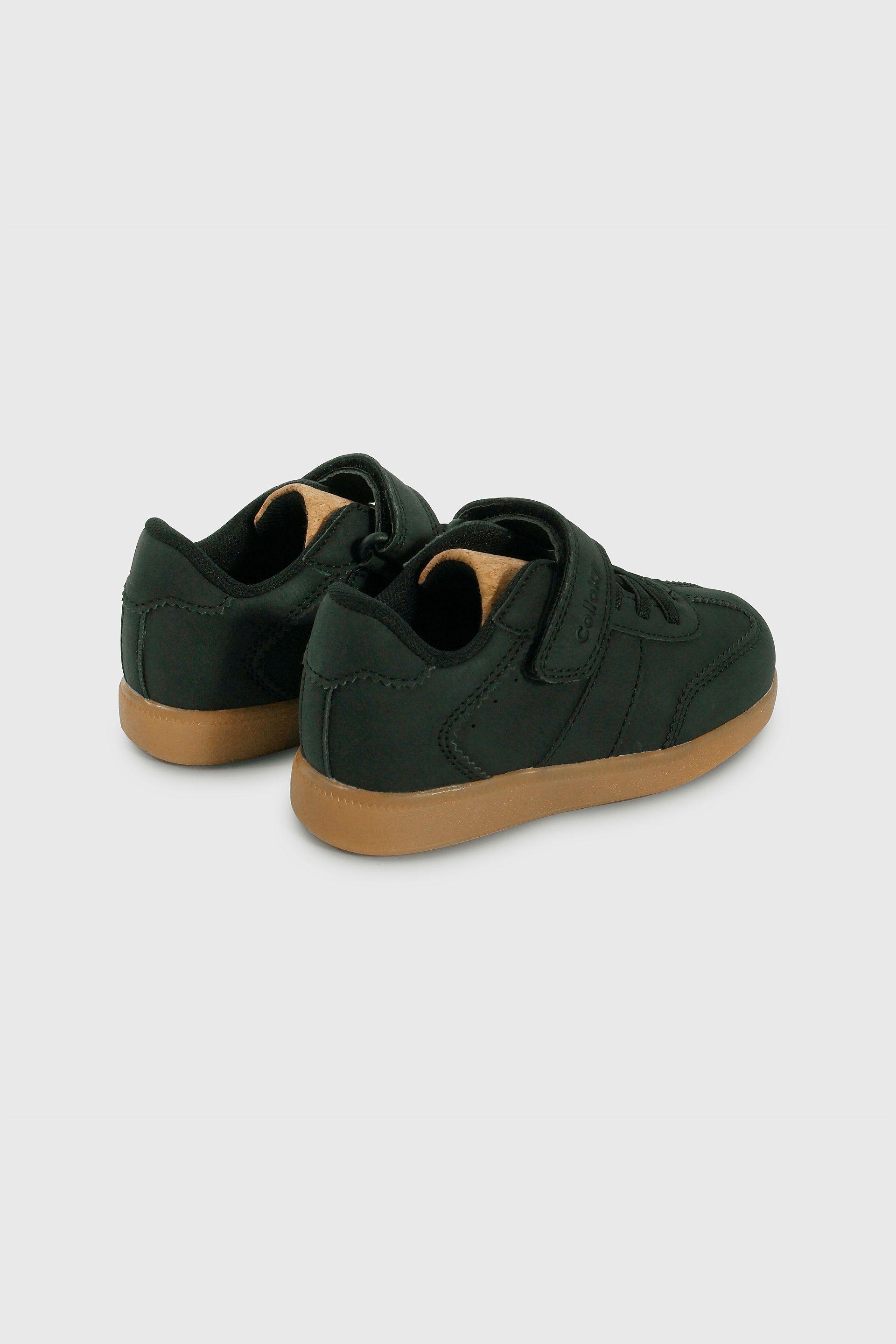 Zapatilla Caminante Lifestyle Unisex Negro Caña Baja con Cordón-4