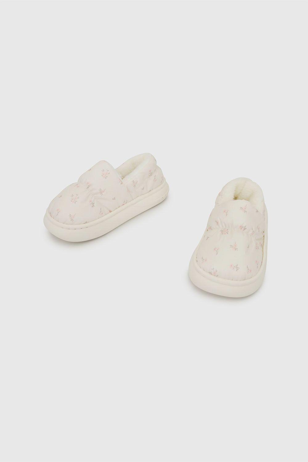 Pantufla Niña Blanco 7867 Colloky-3