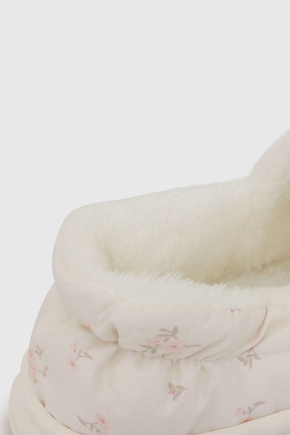 Pantufla Niña Blanco 7867 Colloky-5