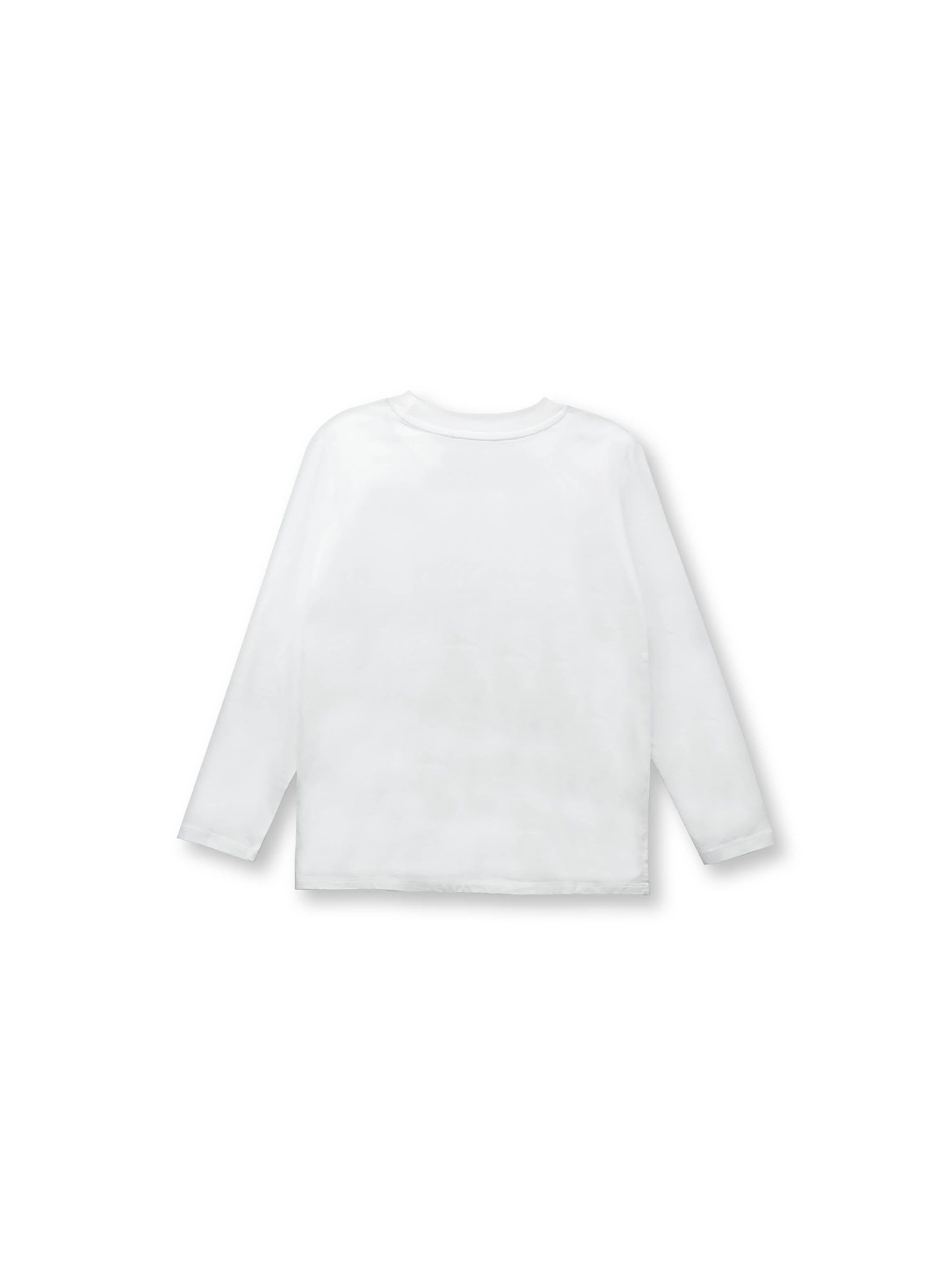 Polera De Niño Digital Blanco (2 A 12 Años) Colloky-1