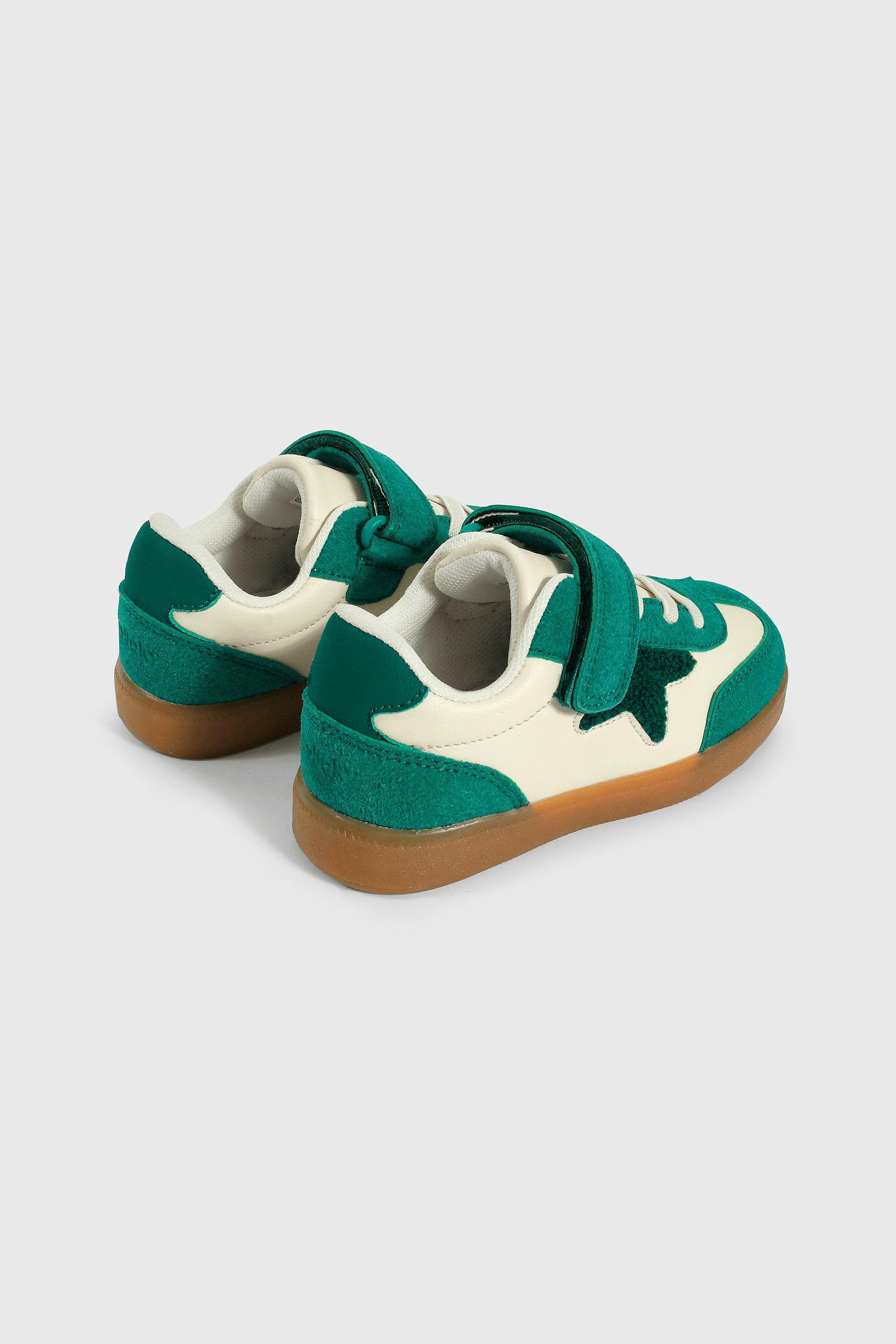 Zapatilla de Niña para Caminante Lifestyle Madrid Verde-4