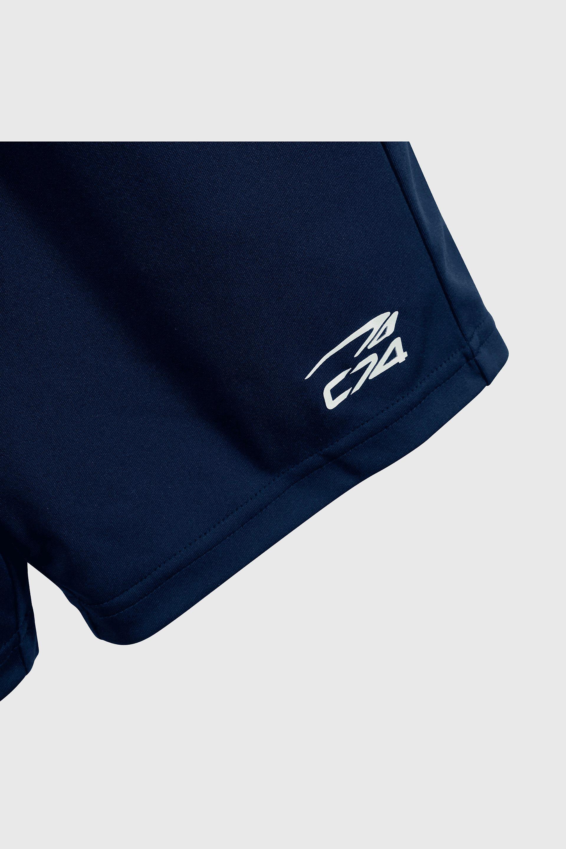 Short Deportivo Azul-3