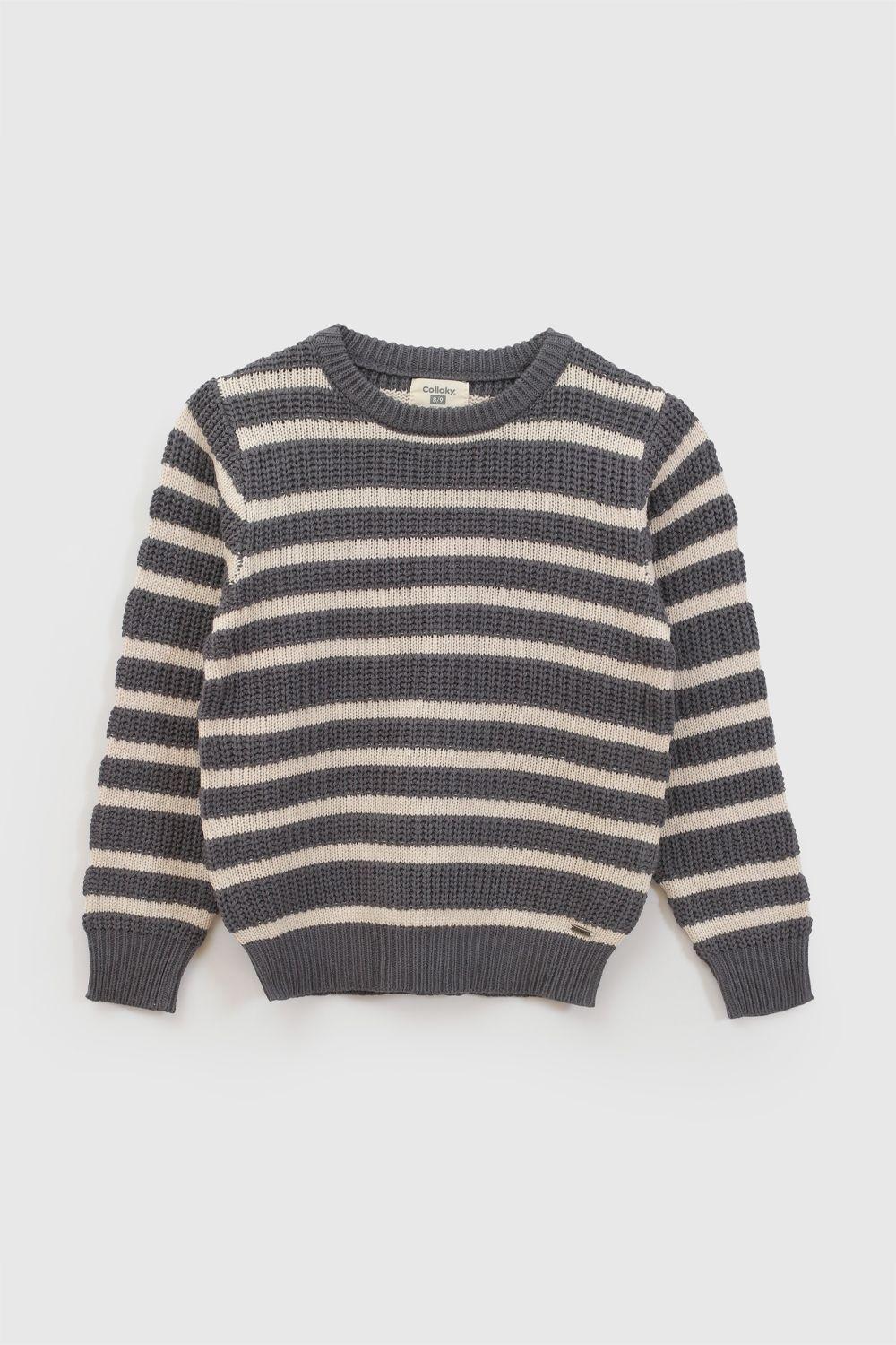 Sweater Niño Gris 8393 Colloky-0