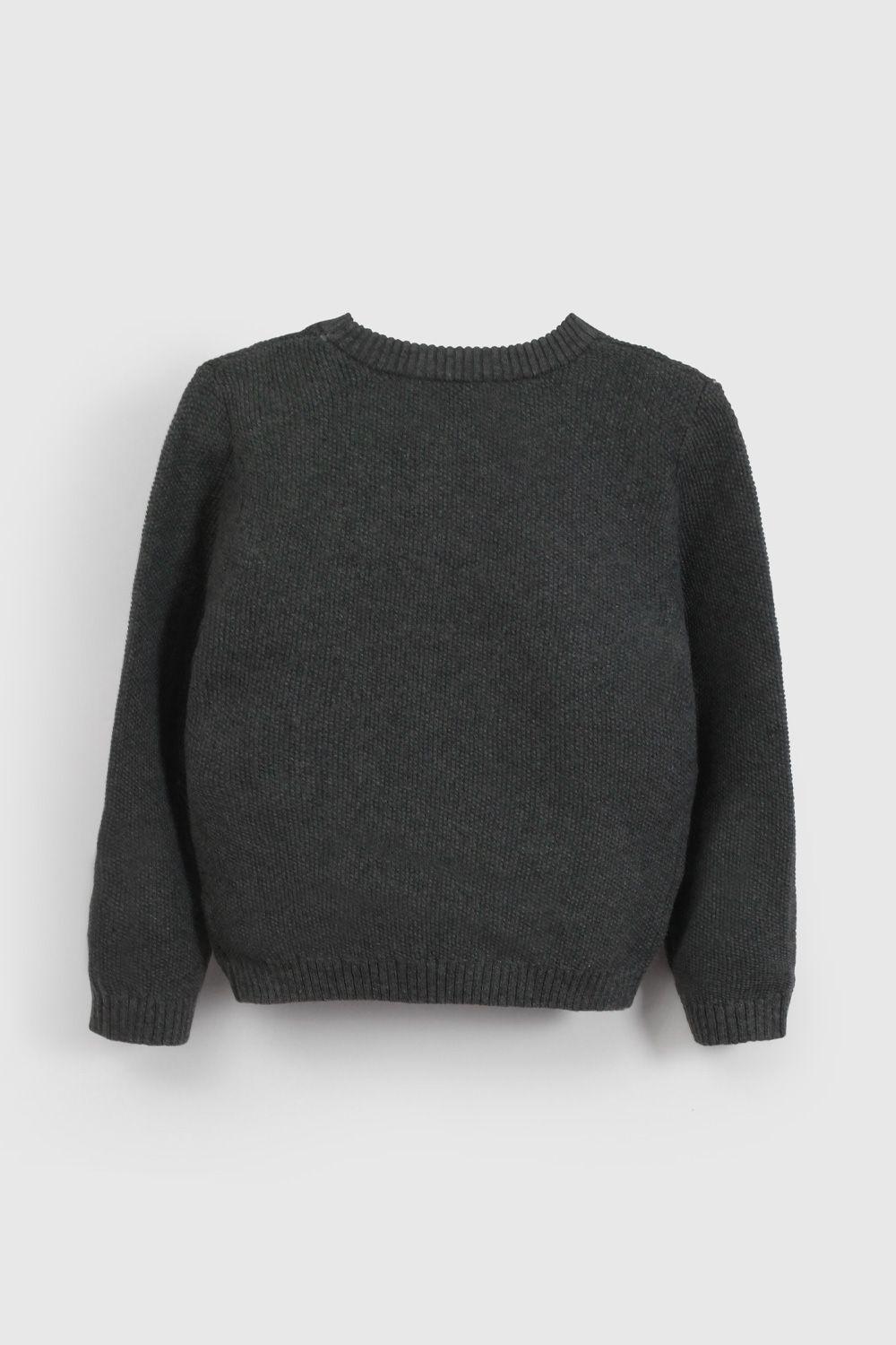 Sweater Negro De Niño SWLA0902V26-1