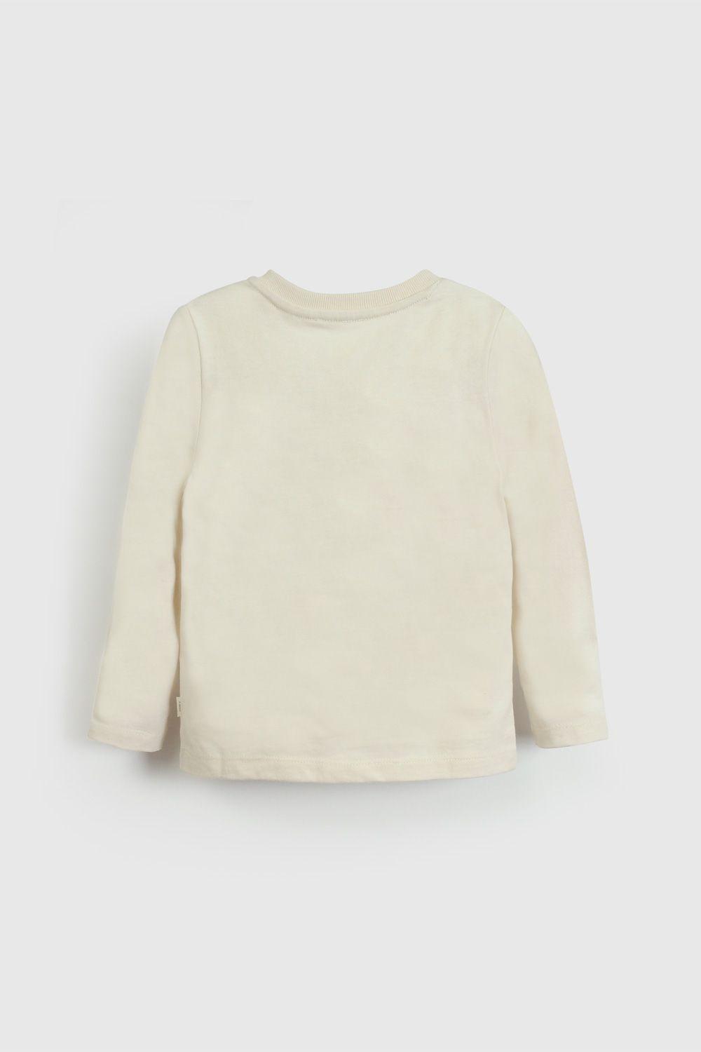 Polera Beige Team Player De Niño POJE7775V26-1