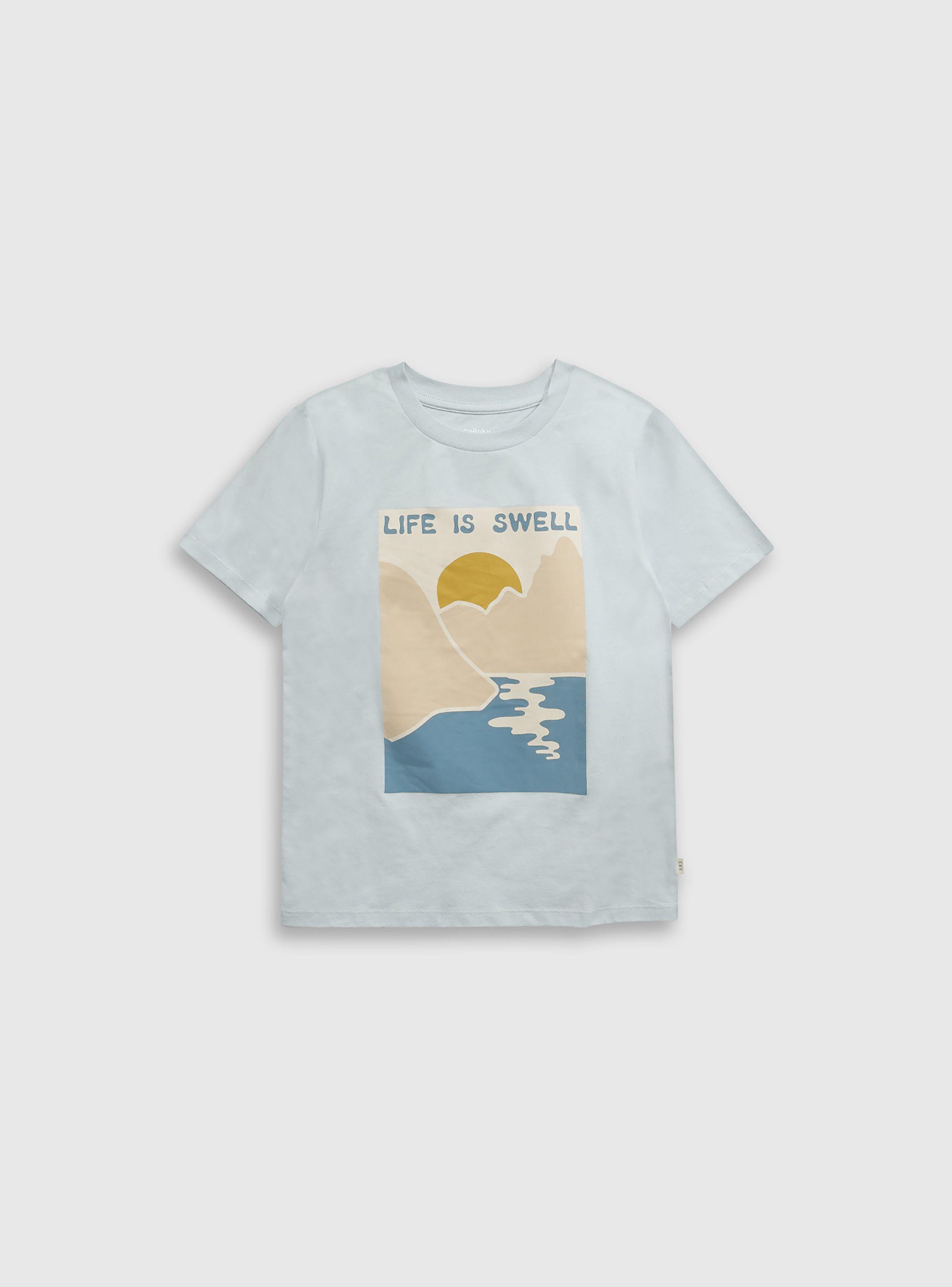 Polera Básica Celeste-1