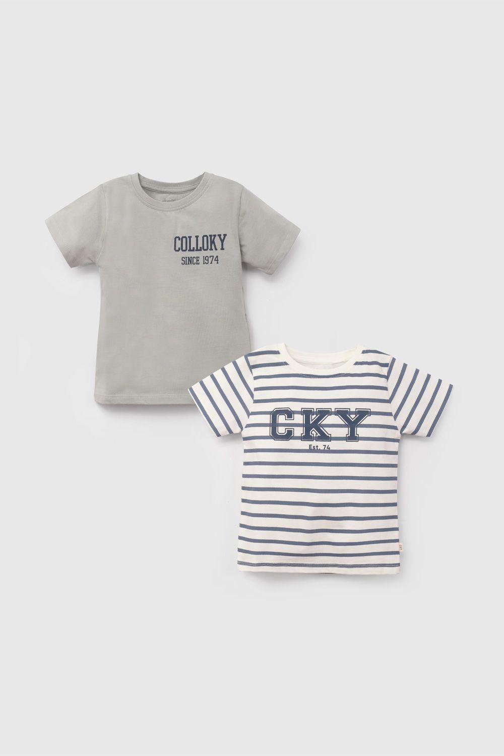 Polera Niño Multicolor 57860 Colloky-0