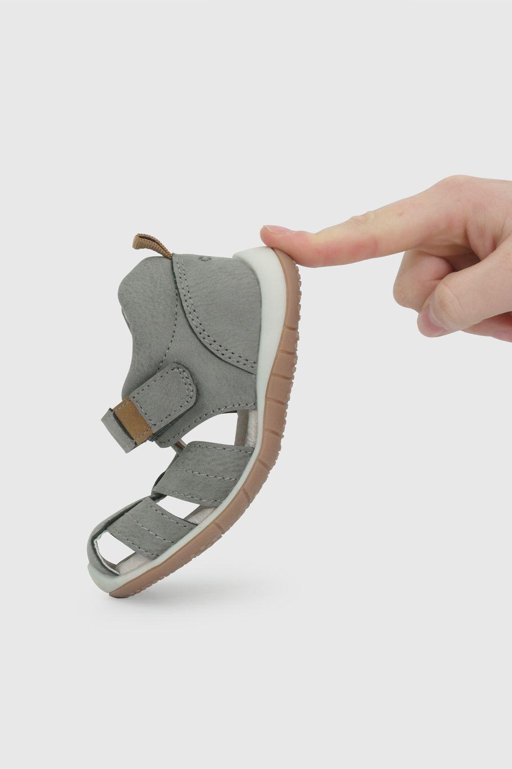 Sandalia Cangrejera Gris  33050211V26-6