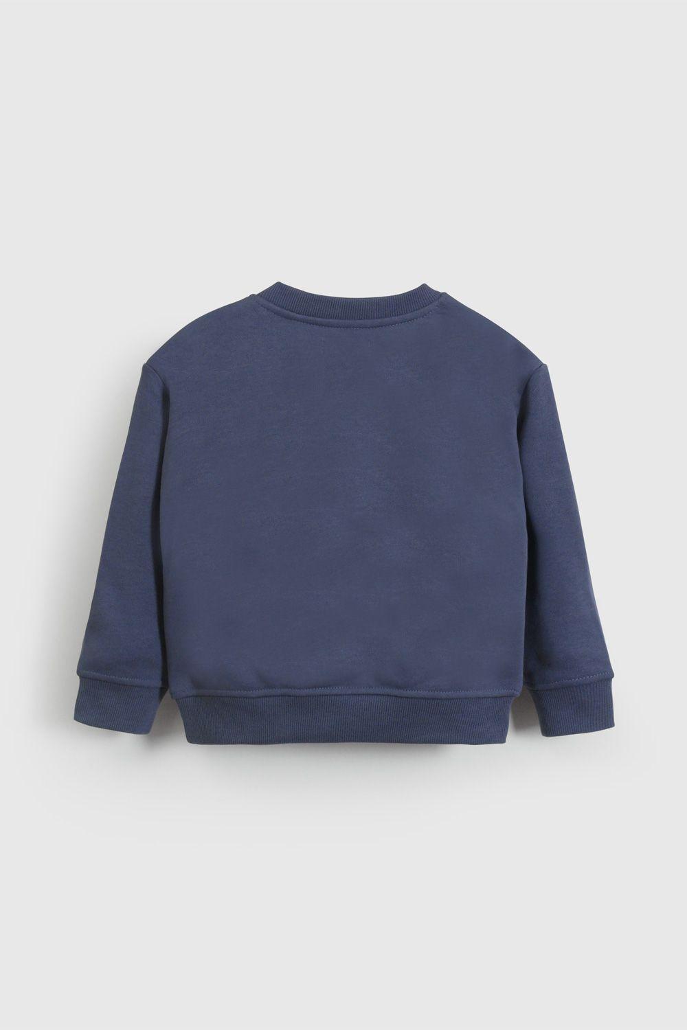 Polerón Básico Azul De Niño PLPO5551V26-1