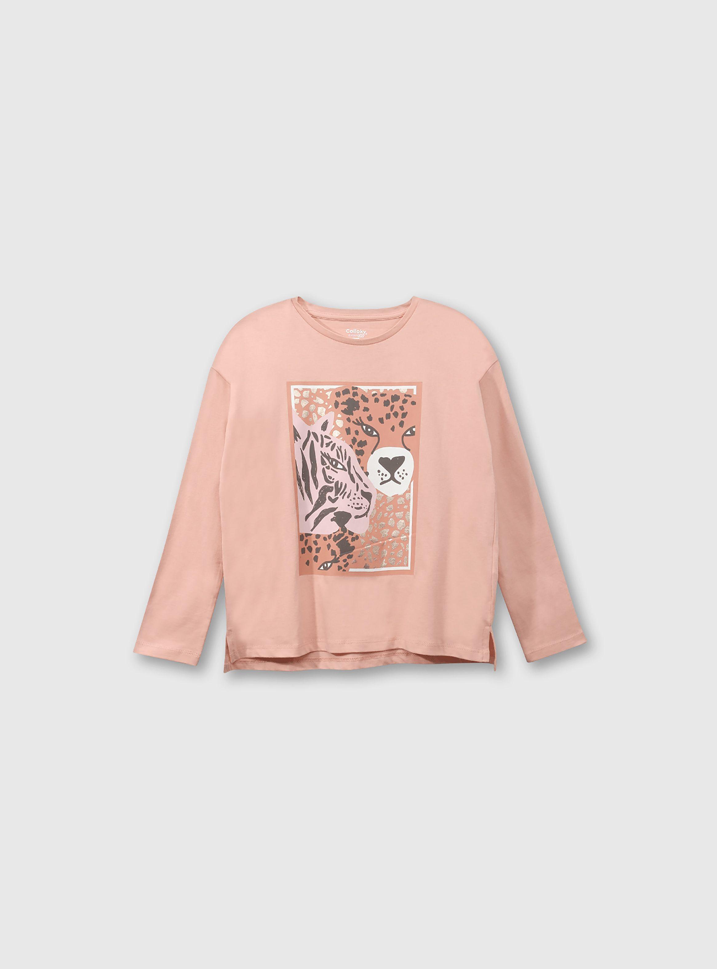 Polera Niña Rosado 55272 Colloky-0