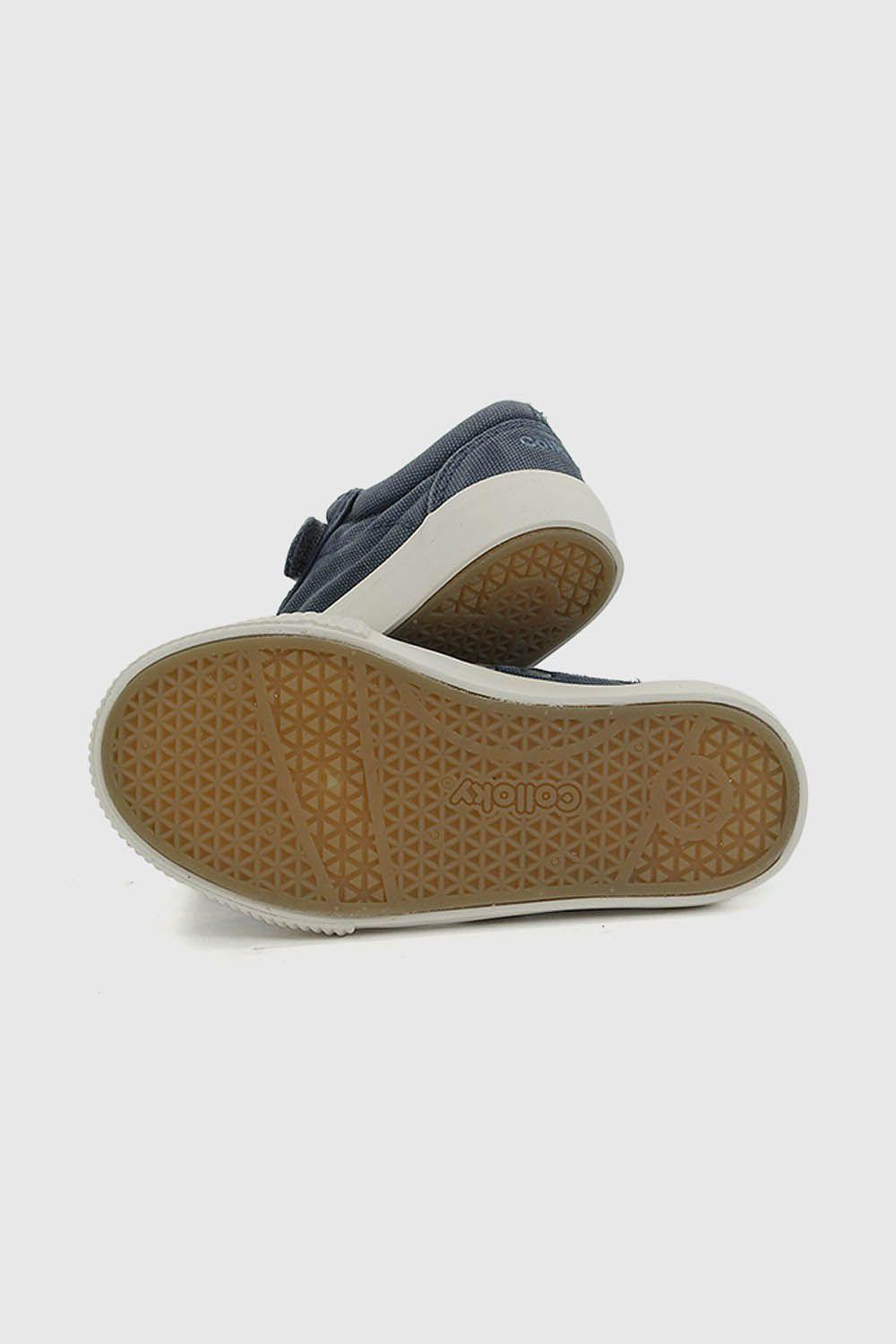Zapatilla Lona Azul Niño 21-27 Colloky-2