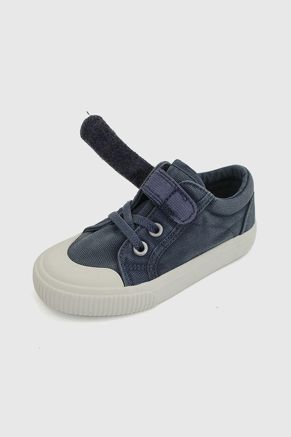 Zapatilla Lona Azul Niño 21-27 Colloky-5