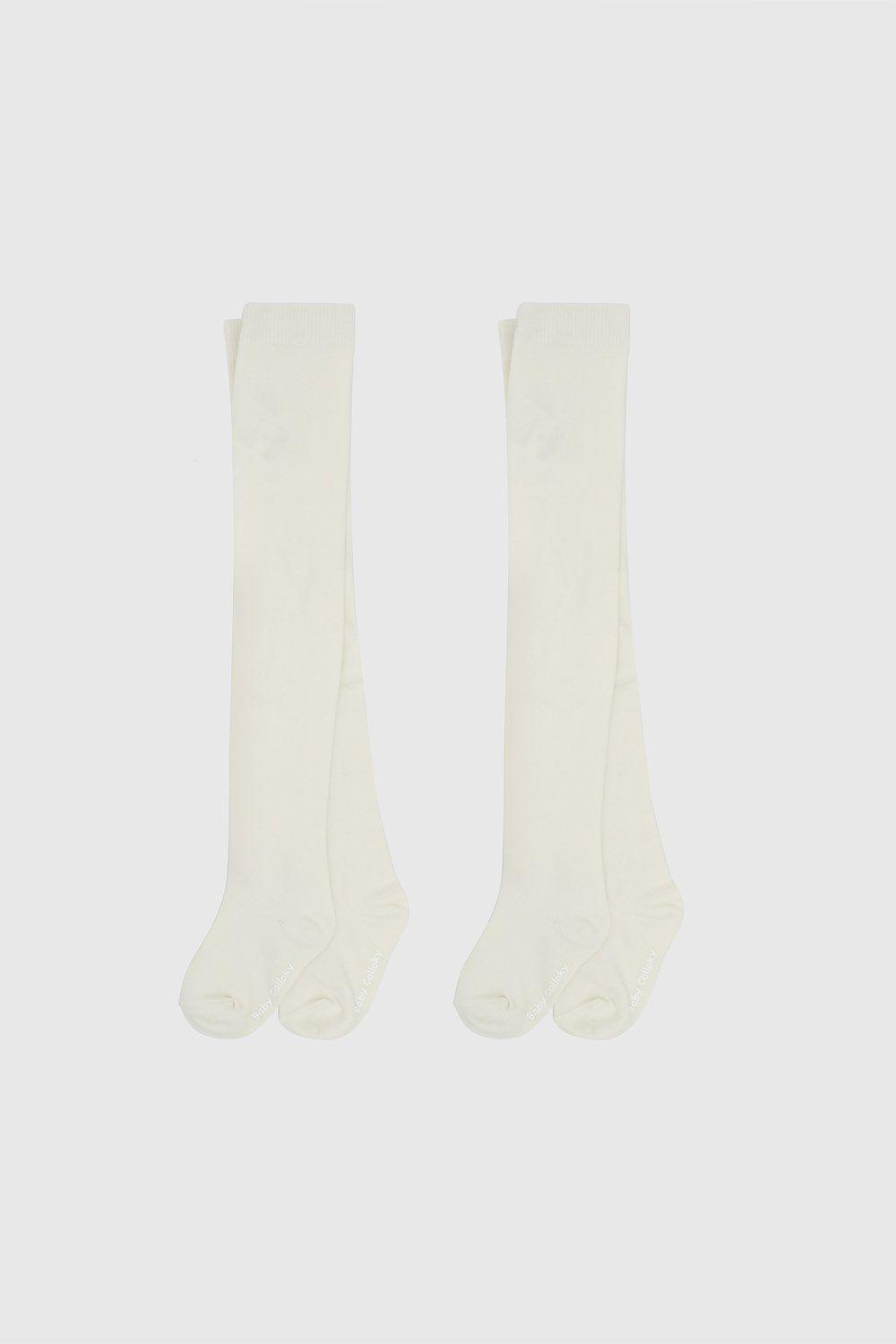 Panty - Ballerina Niña Blanco 7638 Colloky-0