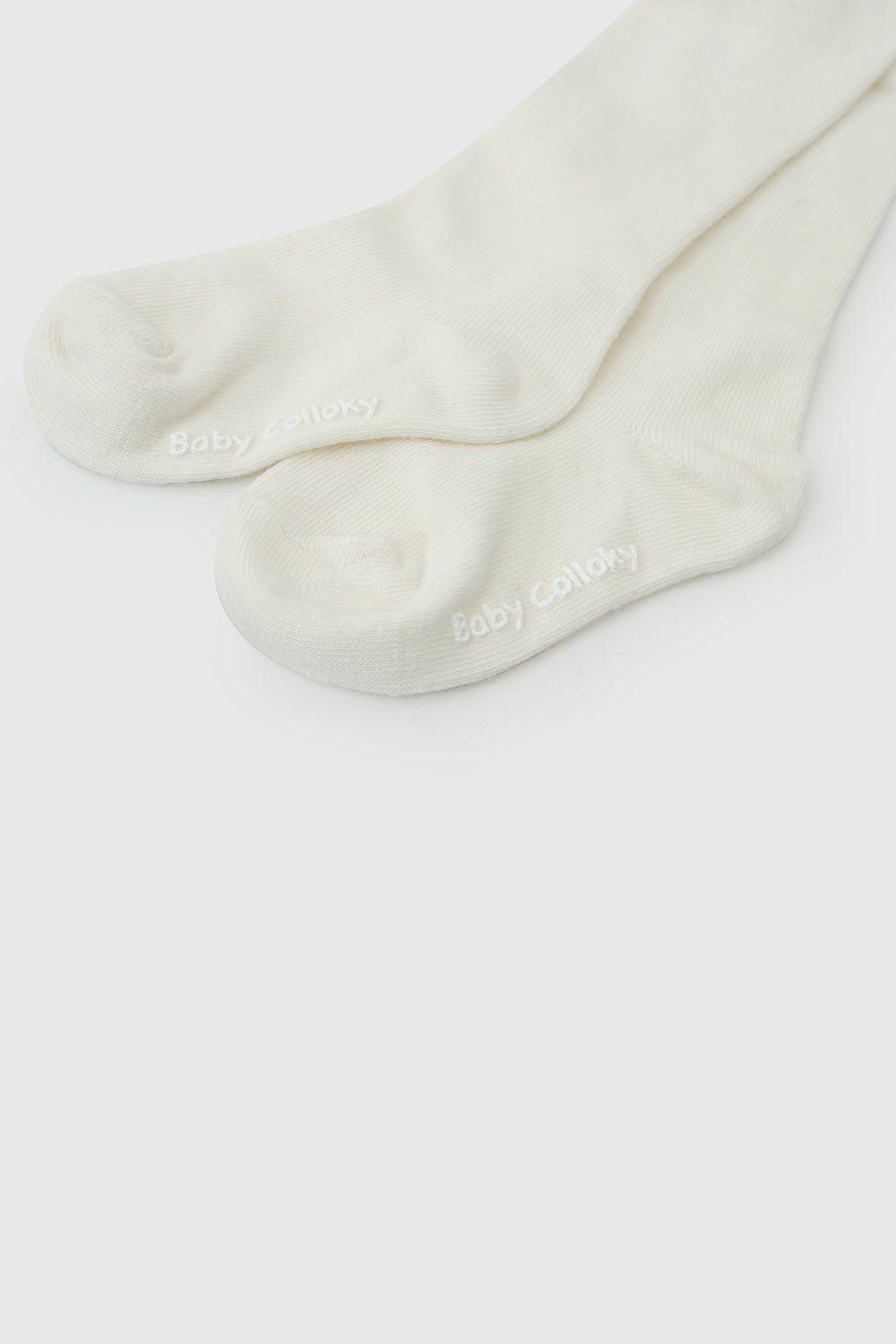 Panty - Ballerina Niña Blanco 7638 Colloky-1