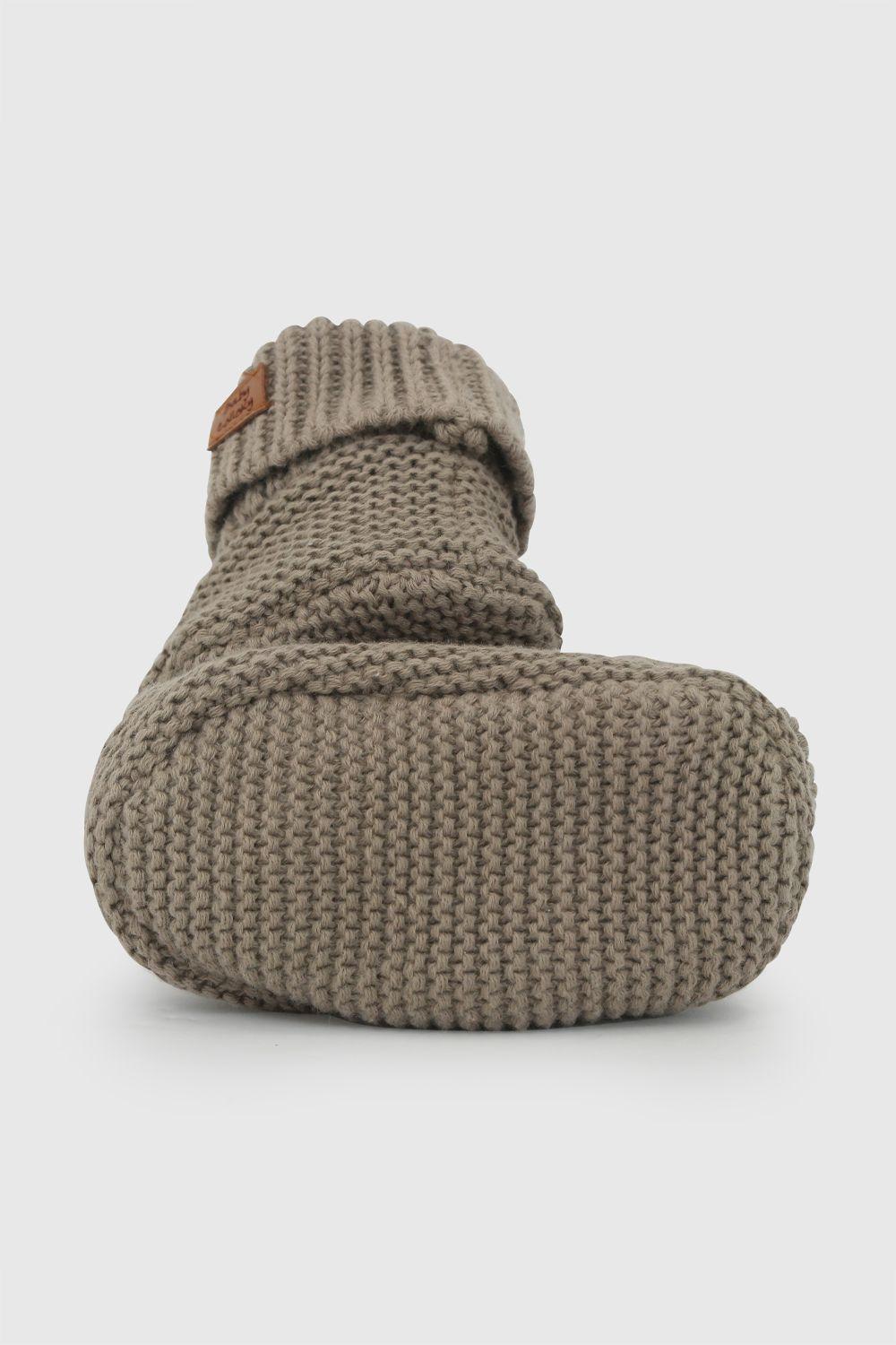 Zapato Tejido Cafe Niño 0/6M - 6/12M Colloky-2