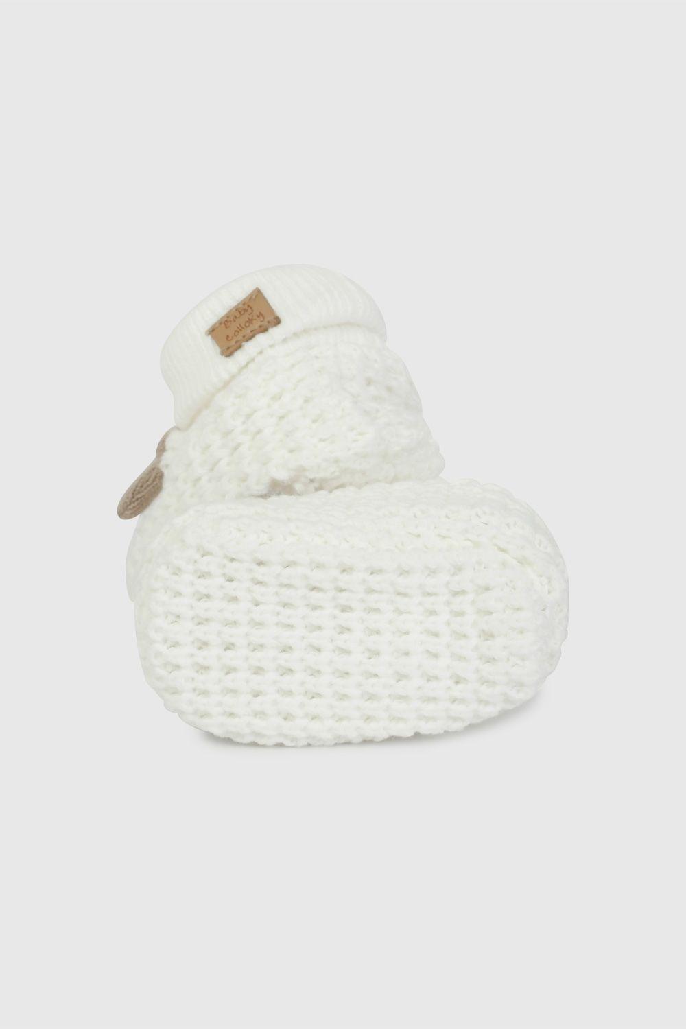 Zapato Tejido Blanco de Perro 19070309V26-2