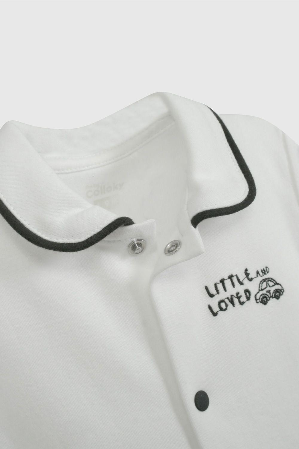 Osito Blanco Cuello De Bebé OLGA0109V26-2