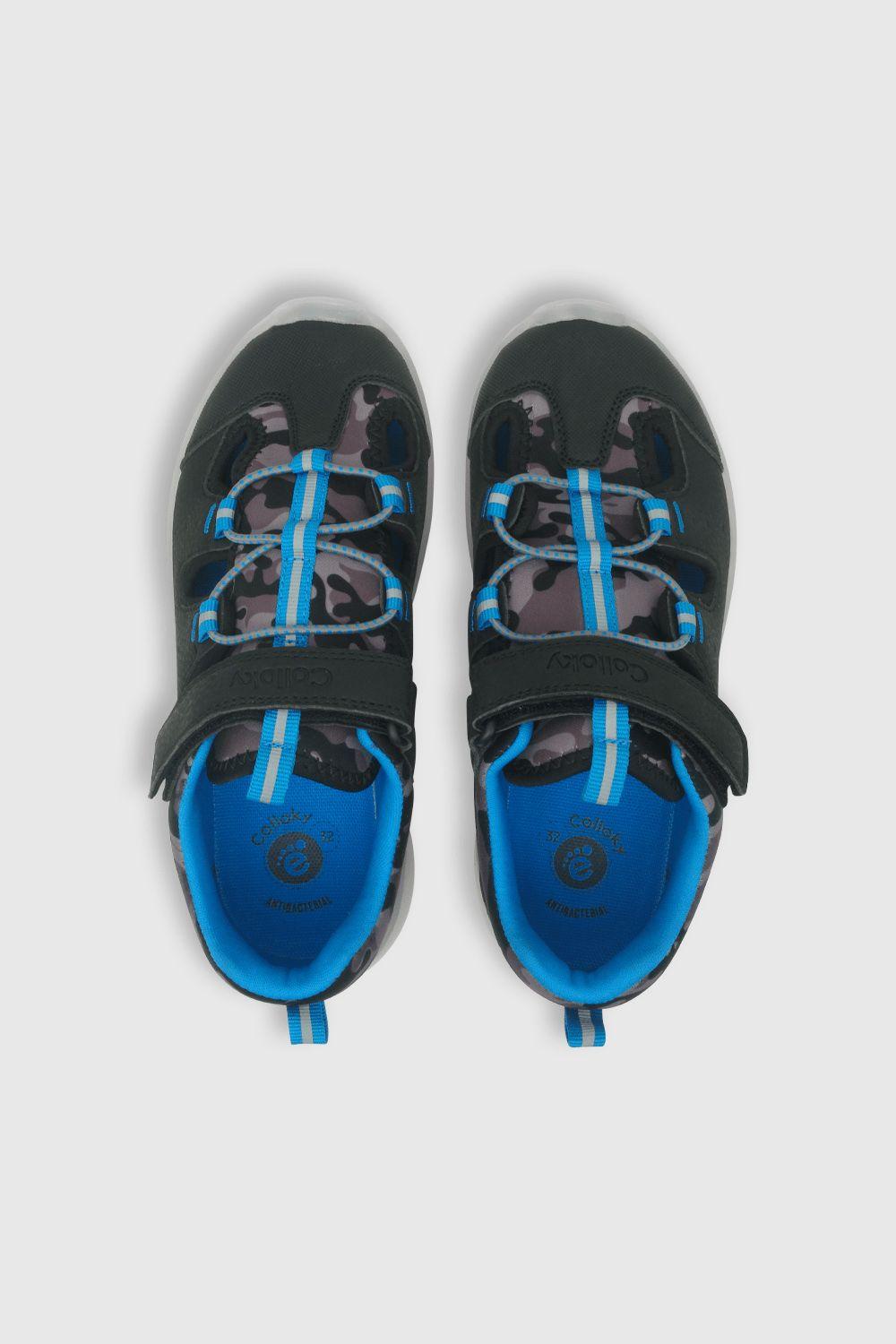 Sandalia de niño luces negro / black (28 a 38)-3