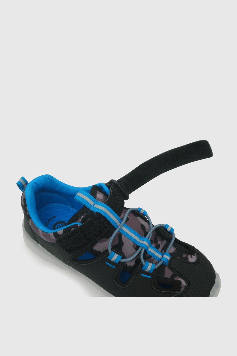 Sandalia de niño luces negro / black (28 a 38)-4