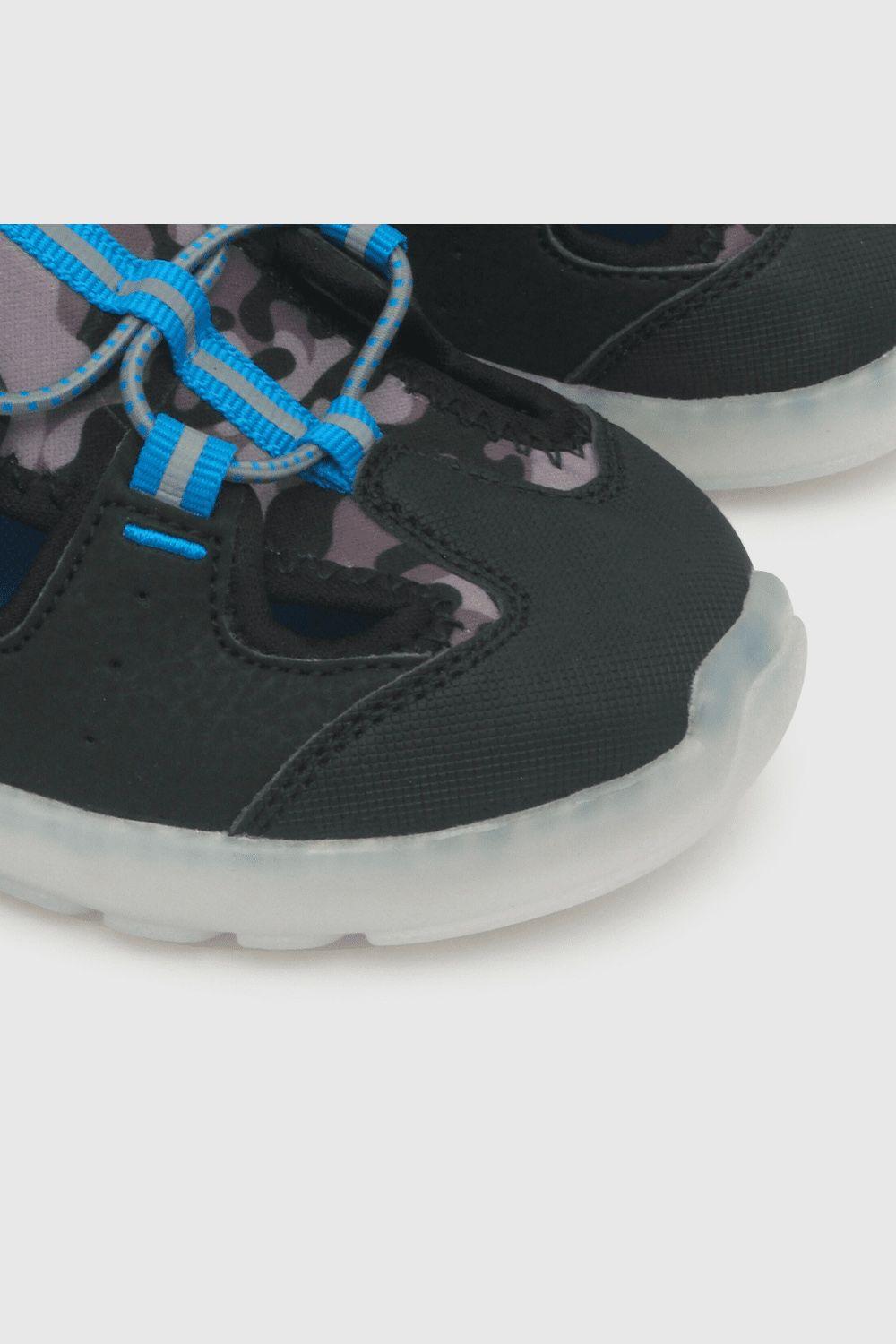 Sandalia de niño luces negro / black (28 a 38)-5