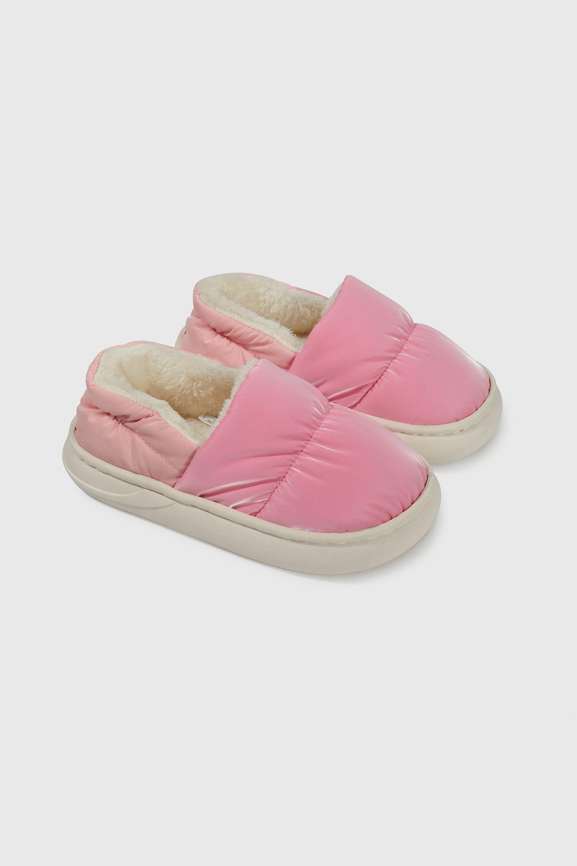 Pantufla Temático Dormir Rosada-0