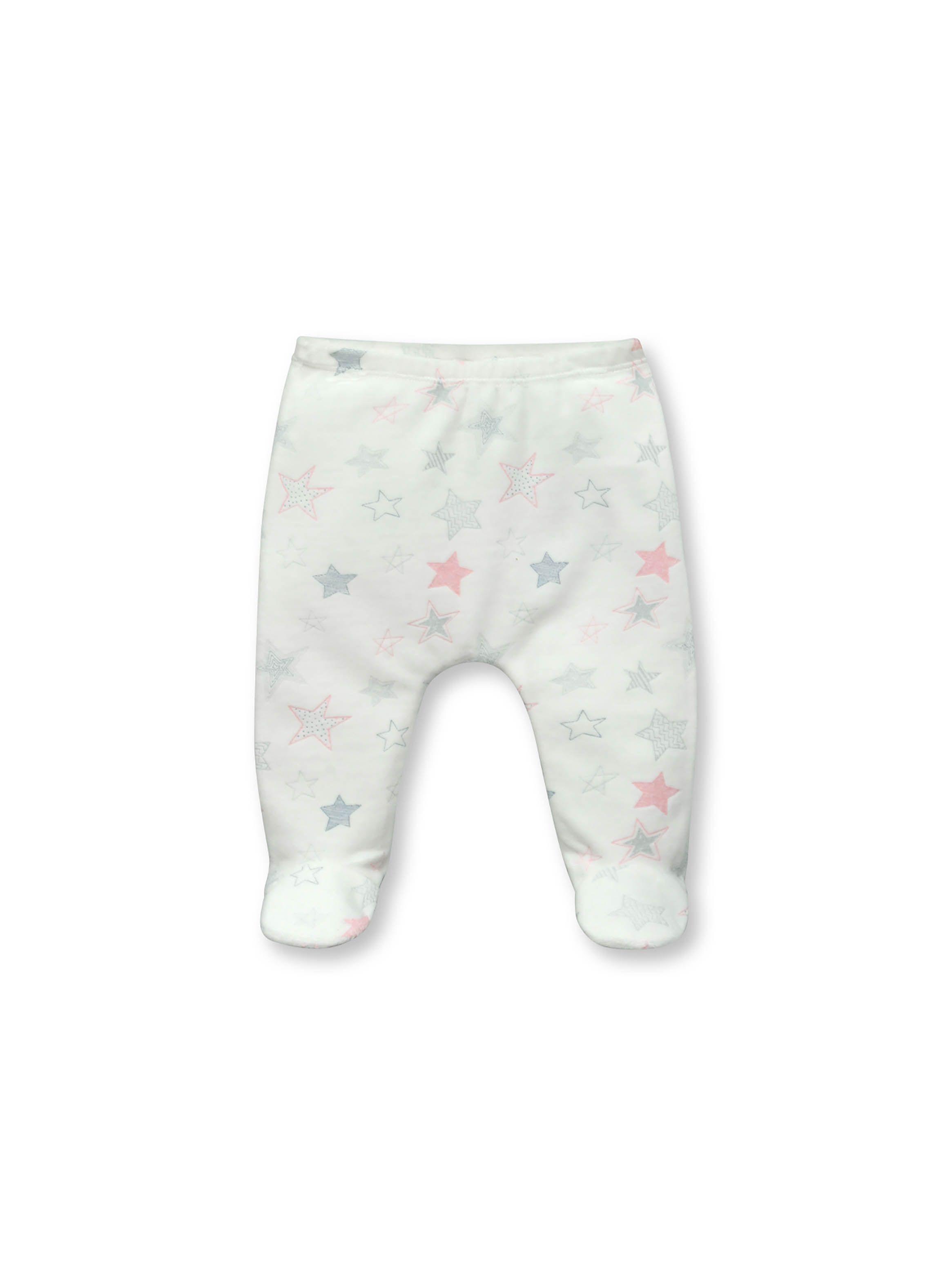 Clemente Bebé Niña Estrellas Blanco (0 A 9 Meses) Colloky-2