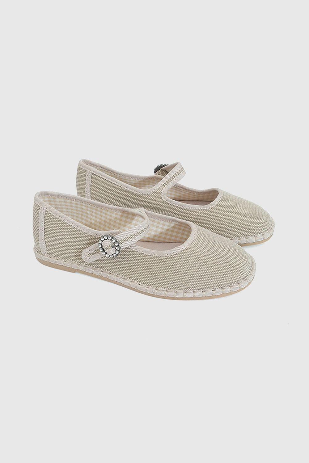 Ballerina Beige Niña 28-38 Colloky-0