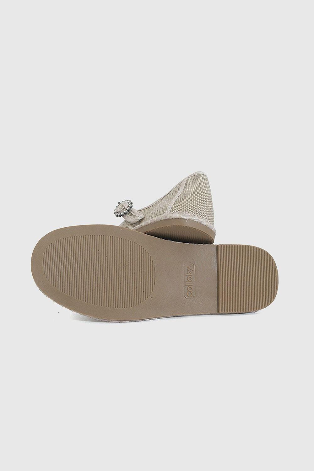 Ballerina Beige Niña 28-38 Colloky-3