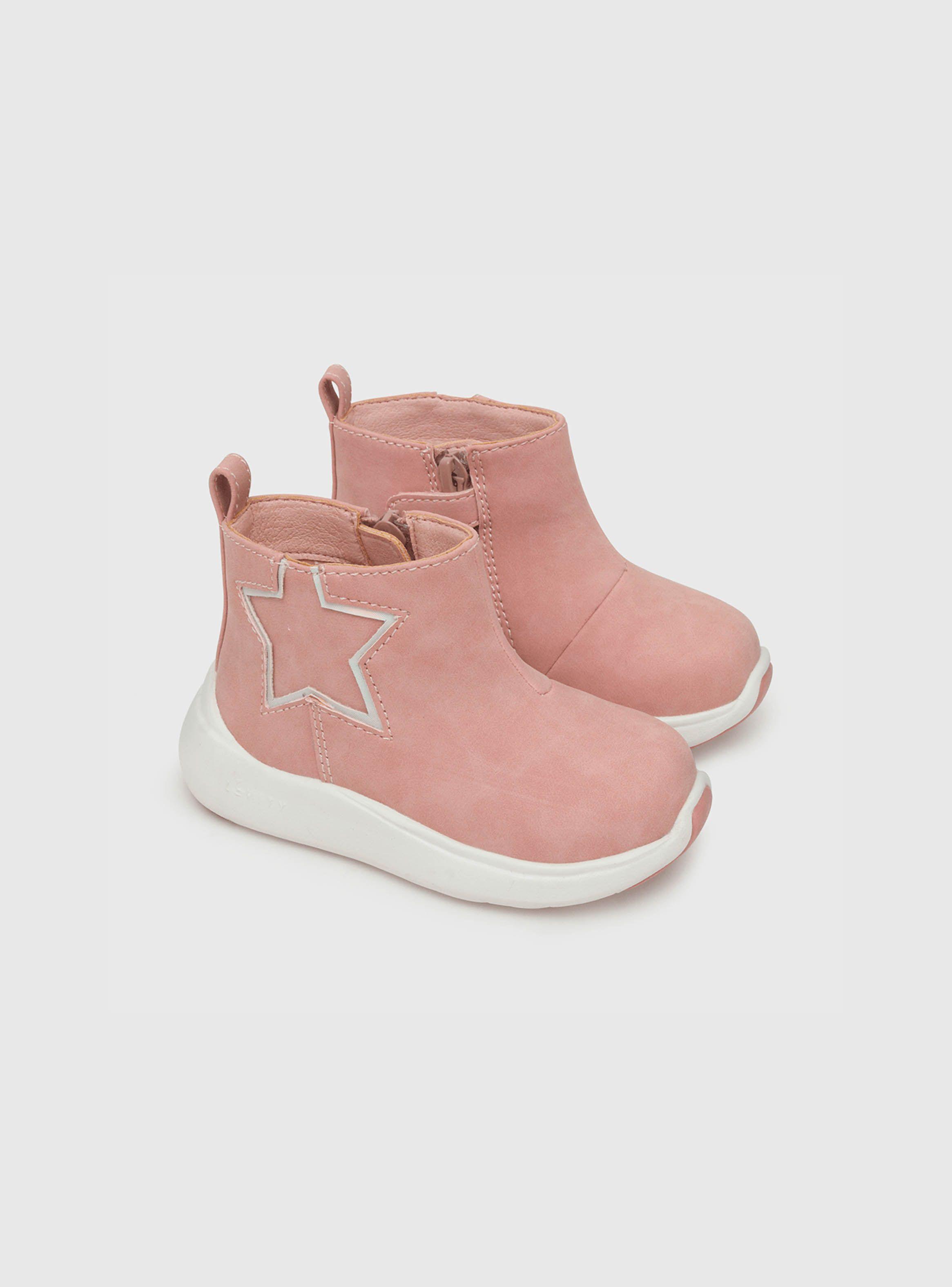 Bootie Niña Rosado (18 A 21) Colloky-0