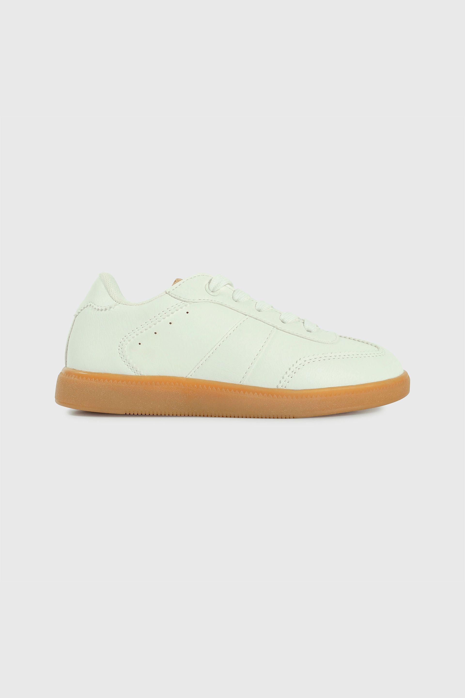 Zapatilla Lifestyle de Unisex Blanco Caña Baja con Cordón-1