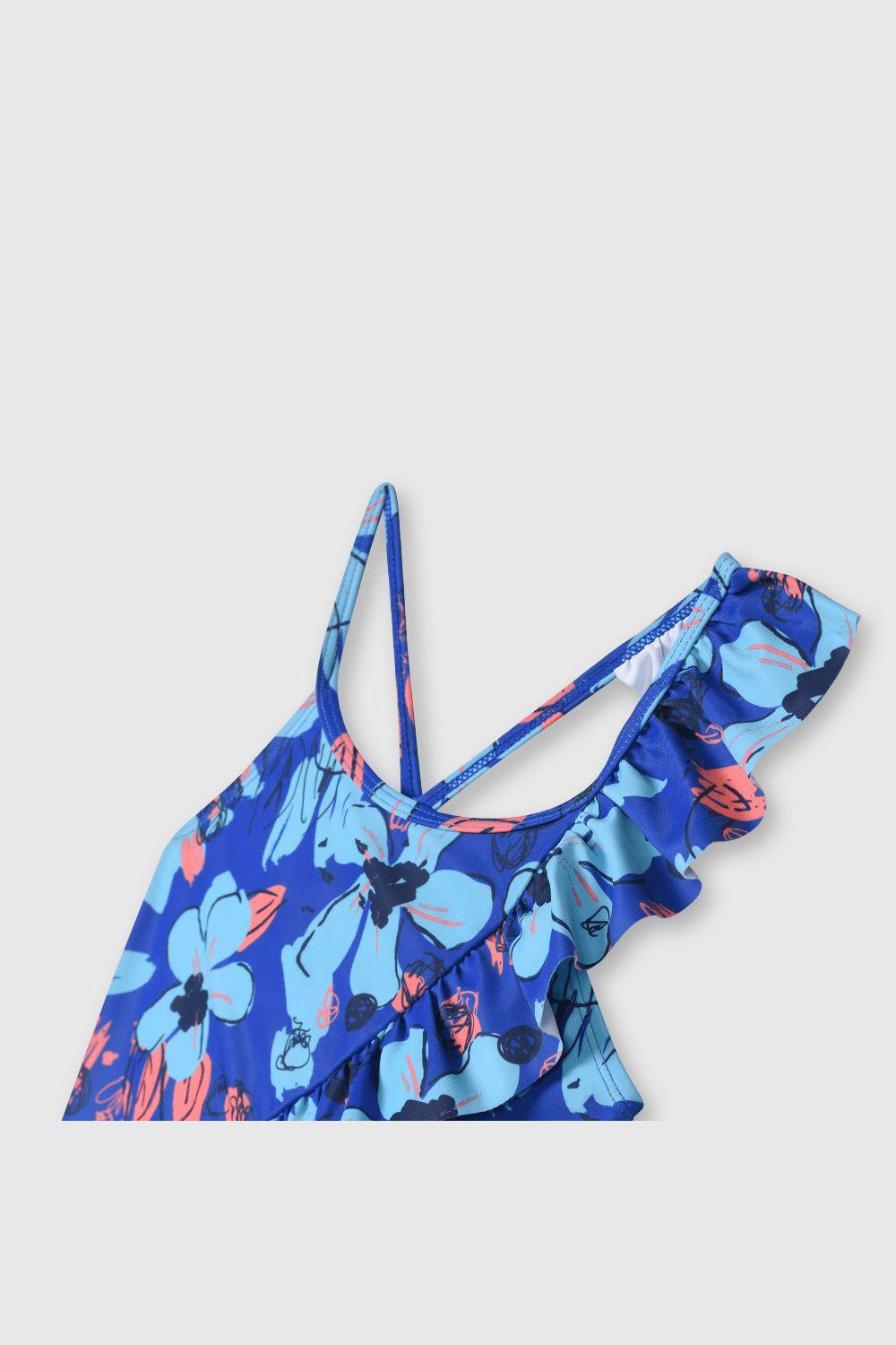 Traje de baño de niña playa royal blue (2 a 12 años)-2