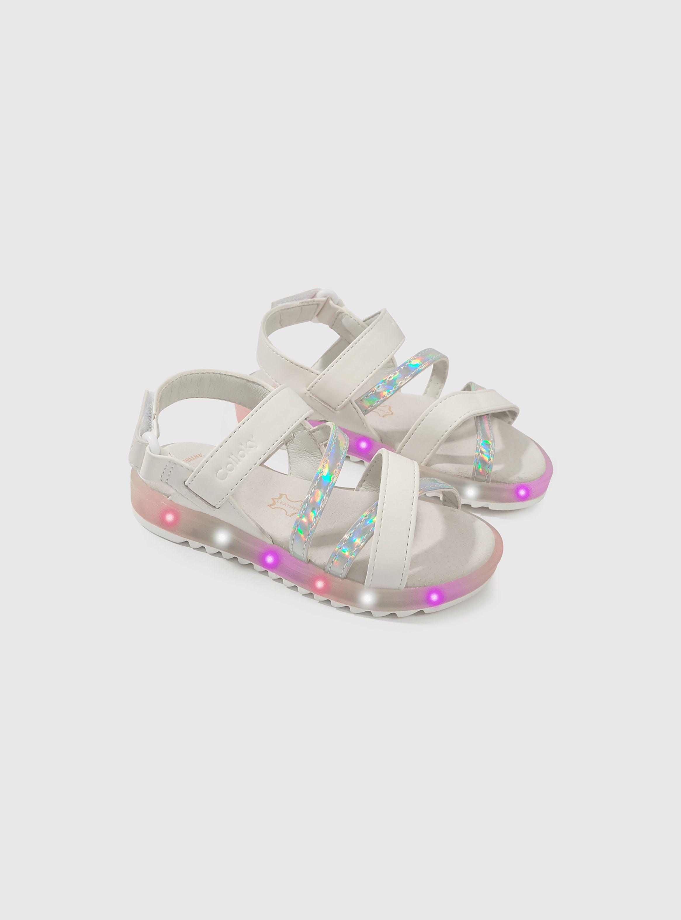 Sandalia Niña Blanco 55012 Colloky-0