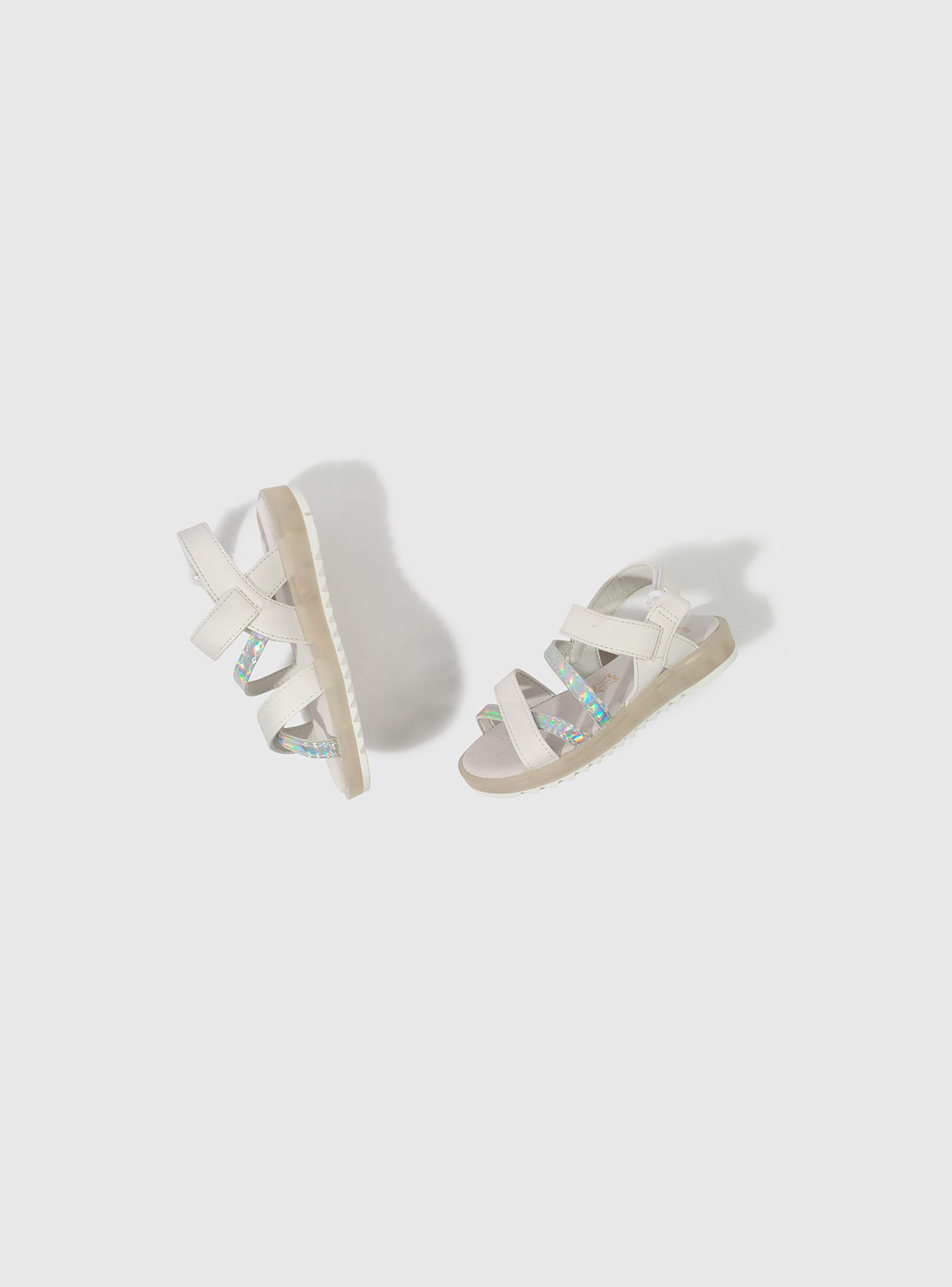 Sandalia Niña Blanco 55012 Colloky-3