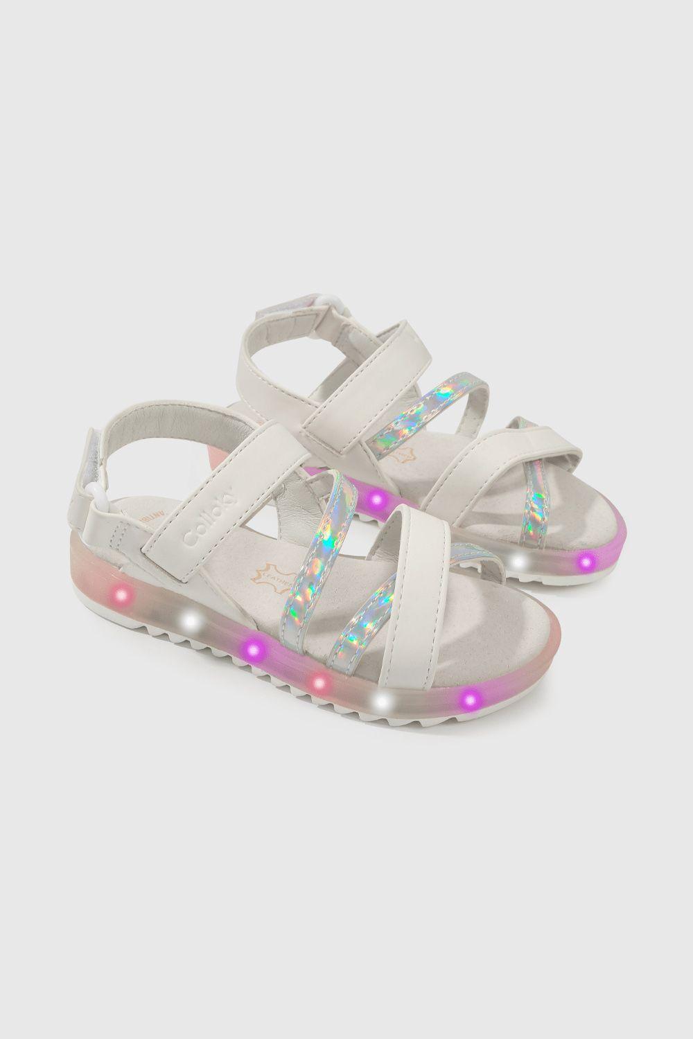 Sandalia Luces Blanca-0