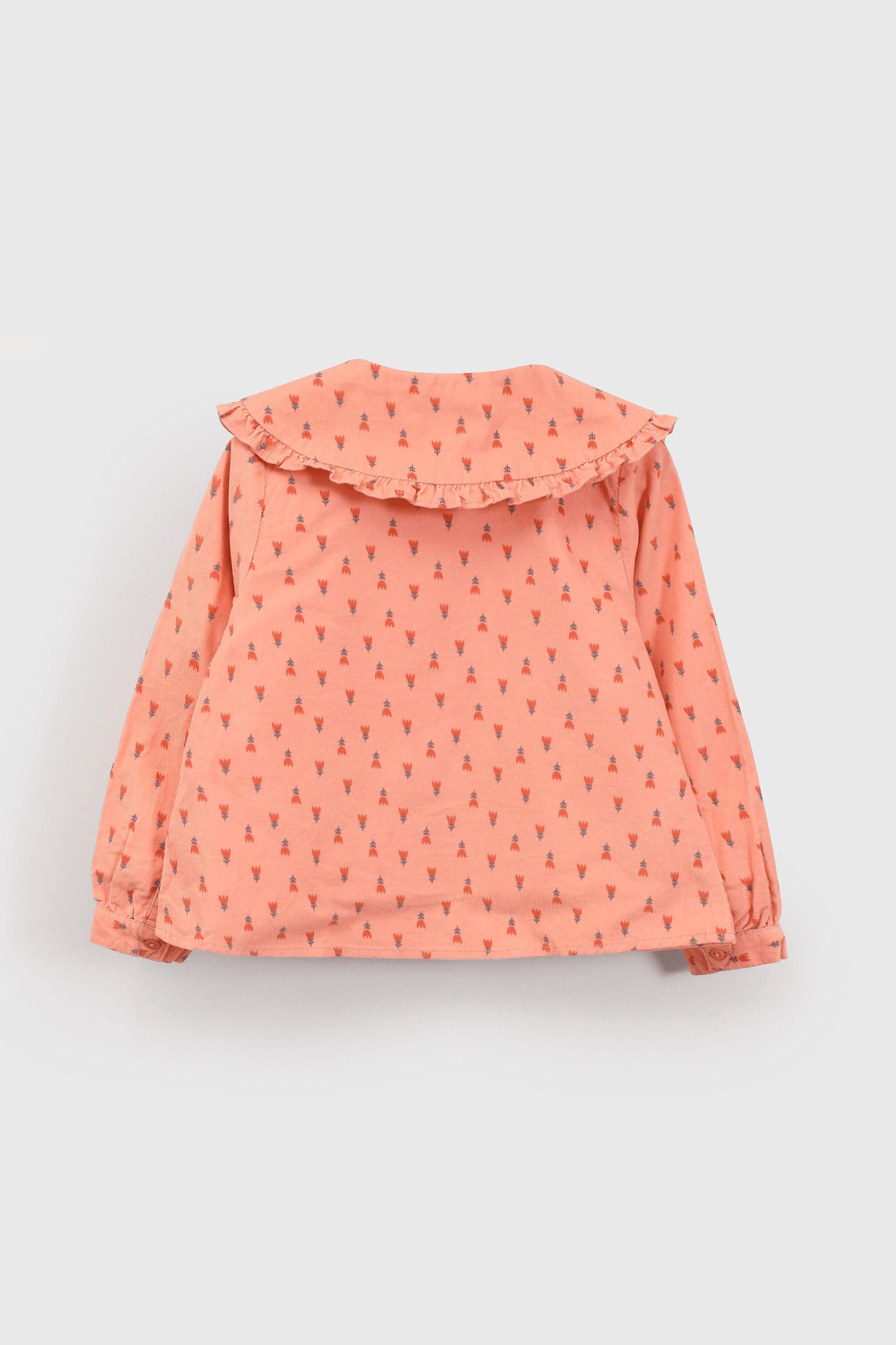 Blusa Cotele Rosada Flores-1