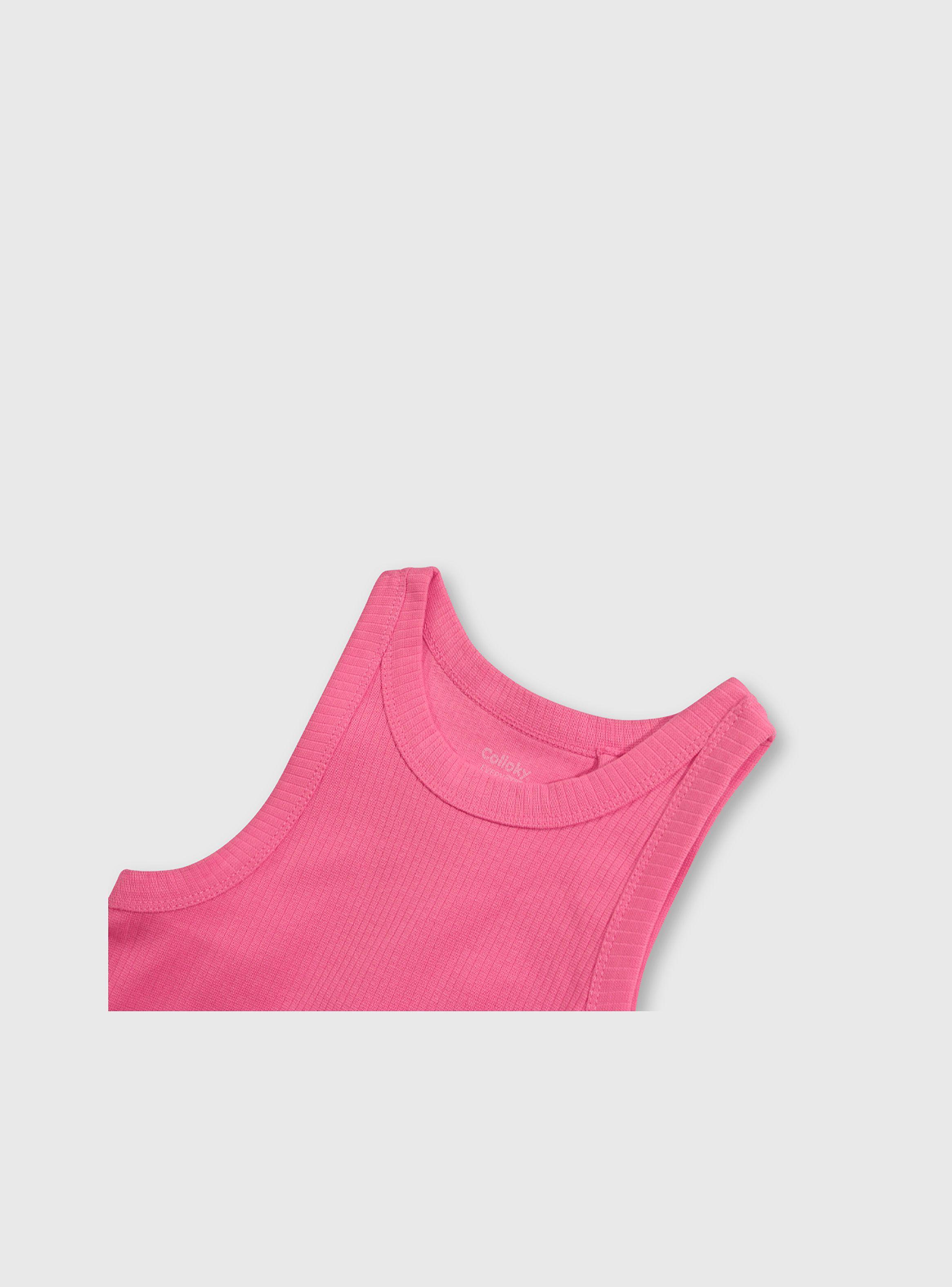 Polera Niña Fucsia 55615 Colloky-2
