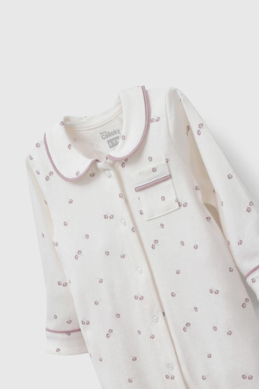 Pijama Niña Blanco 58097 Colloky-2