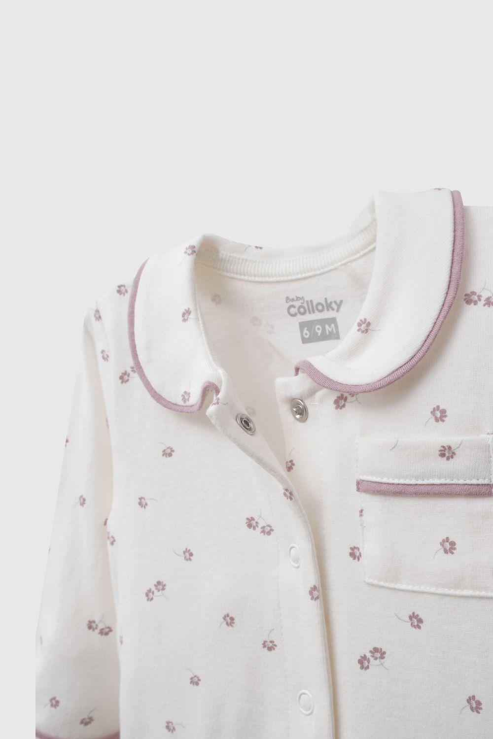 Pijama Niña Blanco 58097 Colloky-3