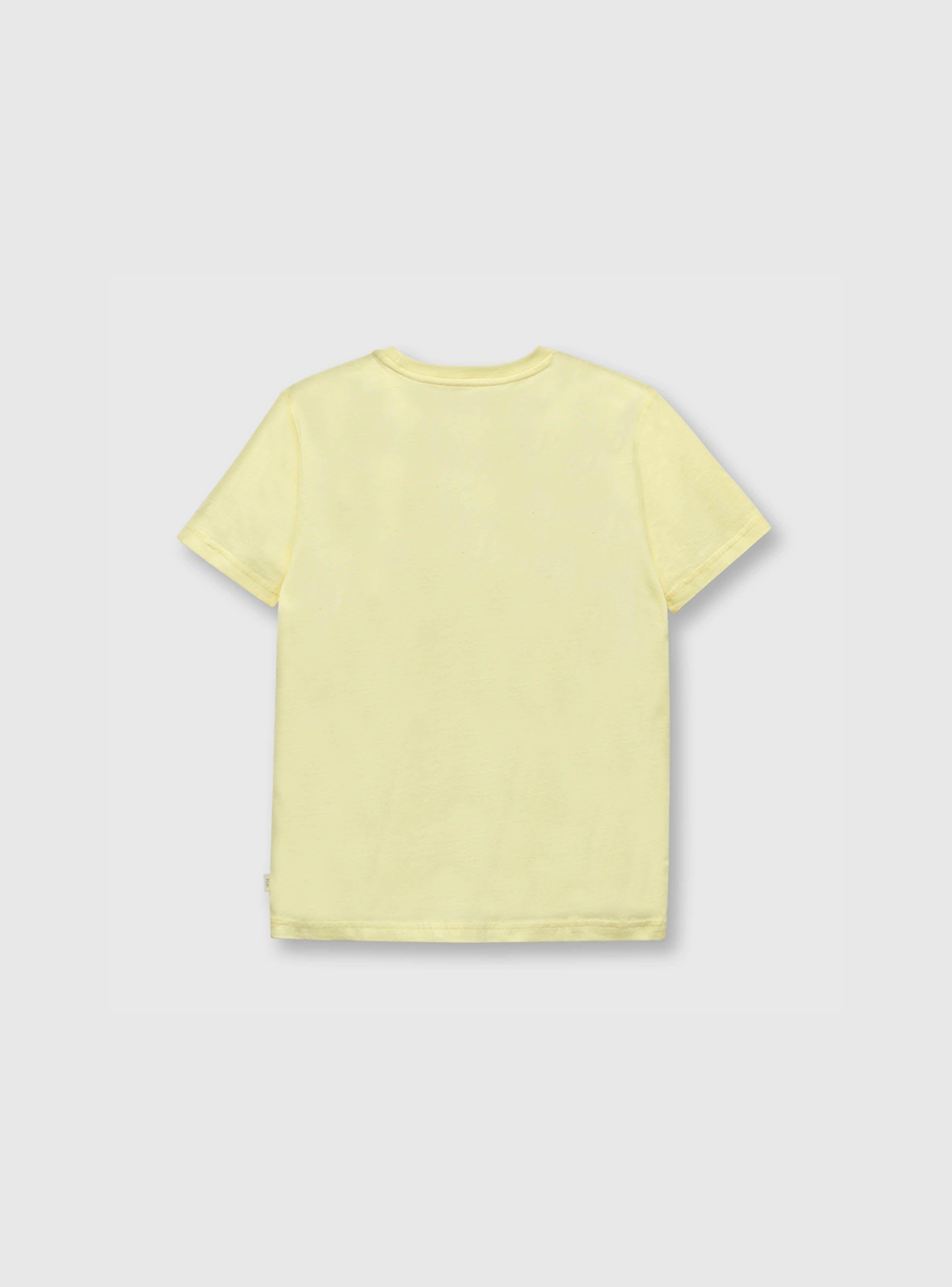 Polera Niño Amarillo (2 A 12 Años) Colloky-1