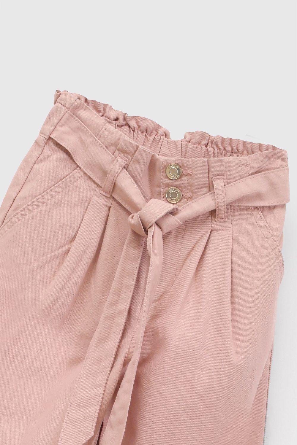 Pantalon Gabardina Rojo Niña 3-4A a 12-13A Colloky-2