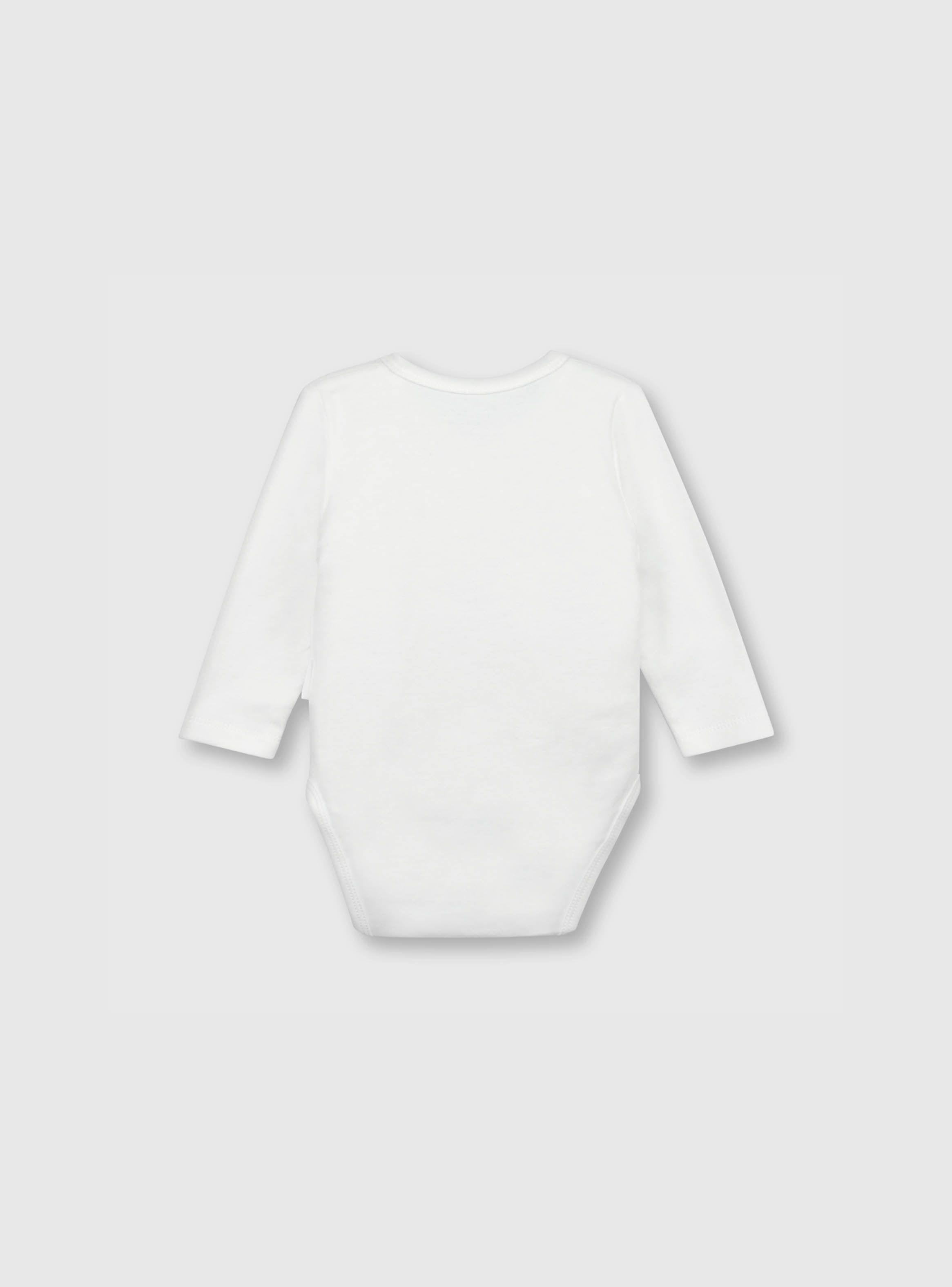 Body Unisex Blanco (0 A 12 Meses) Colloky-2