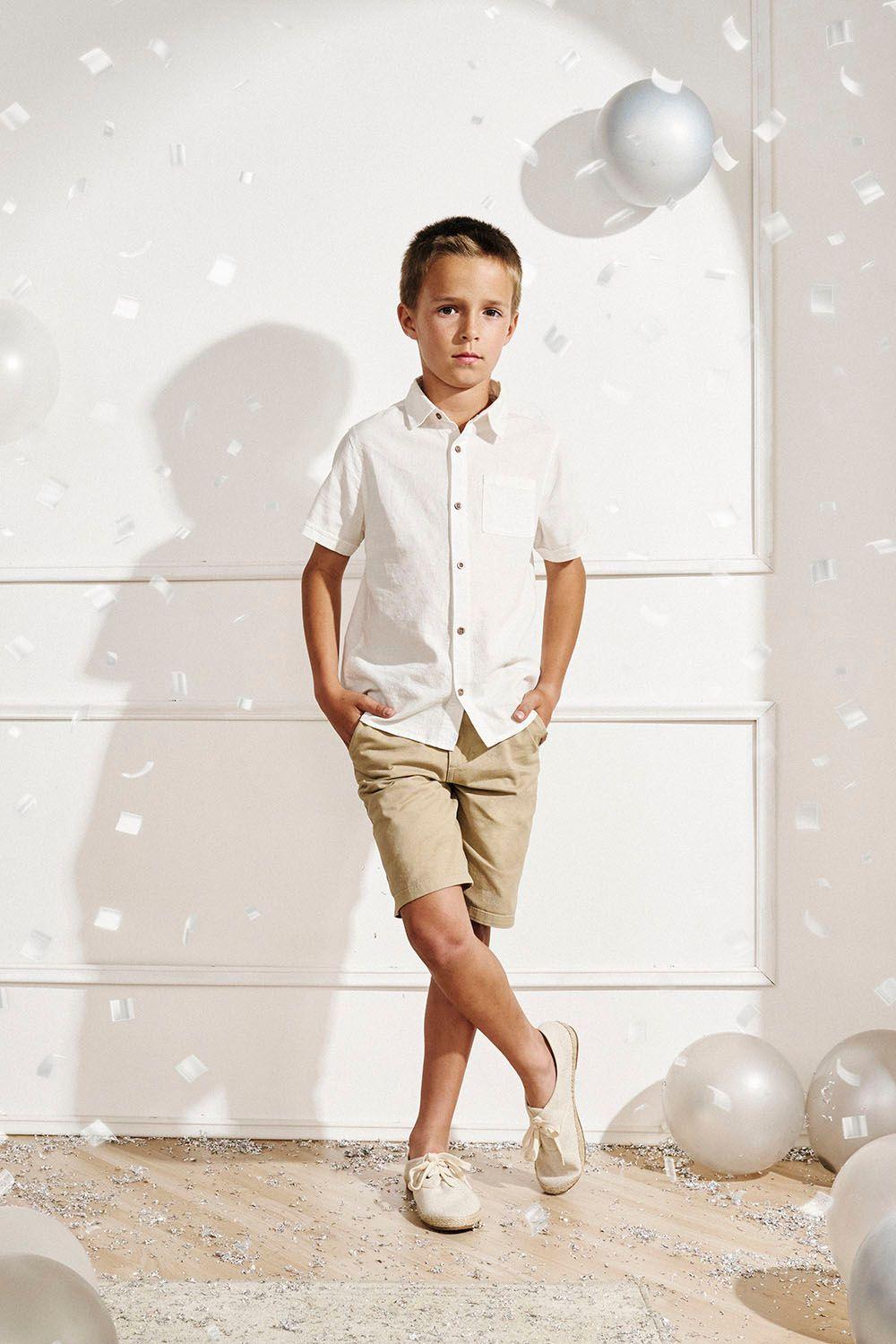 Camisa Niño Blanco 58134 Colloky-1