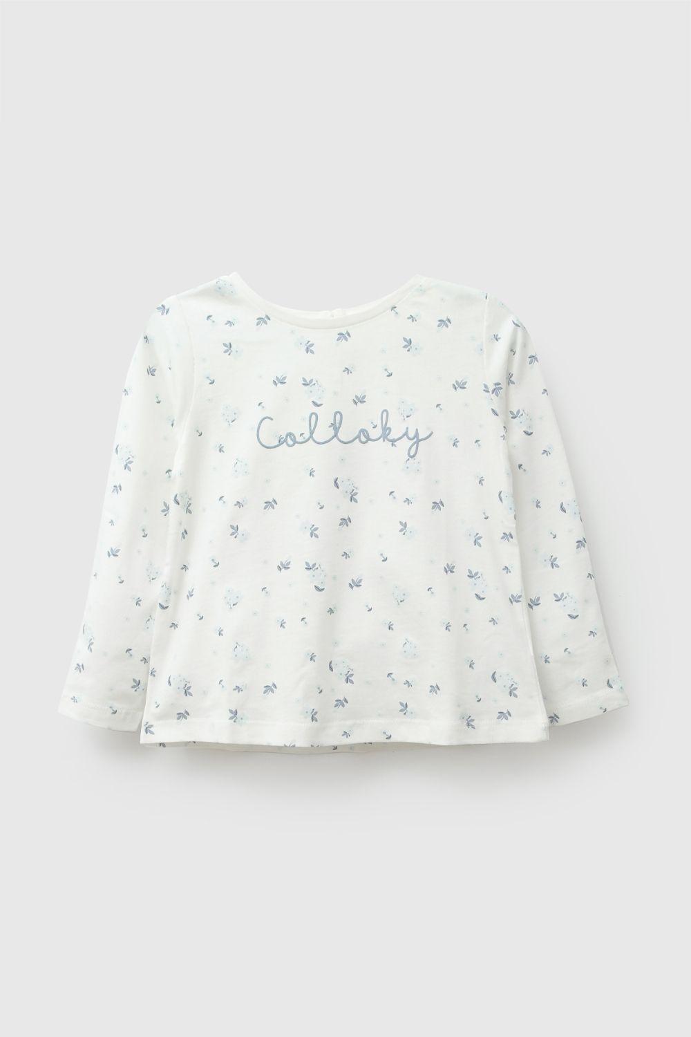 Polera Colloky jersey niña multicolor 6-9M a 4-5A-0