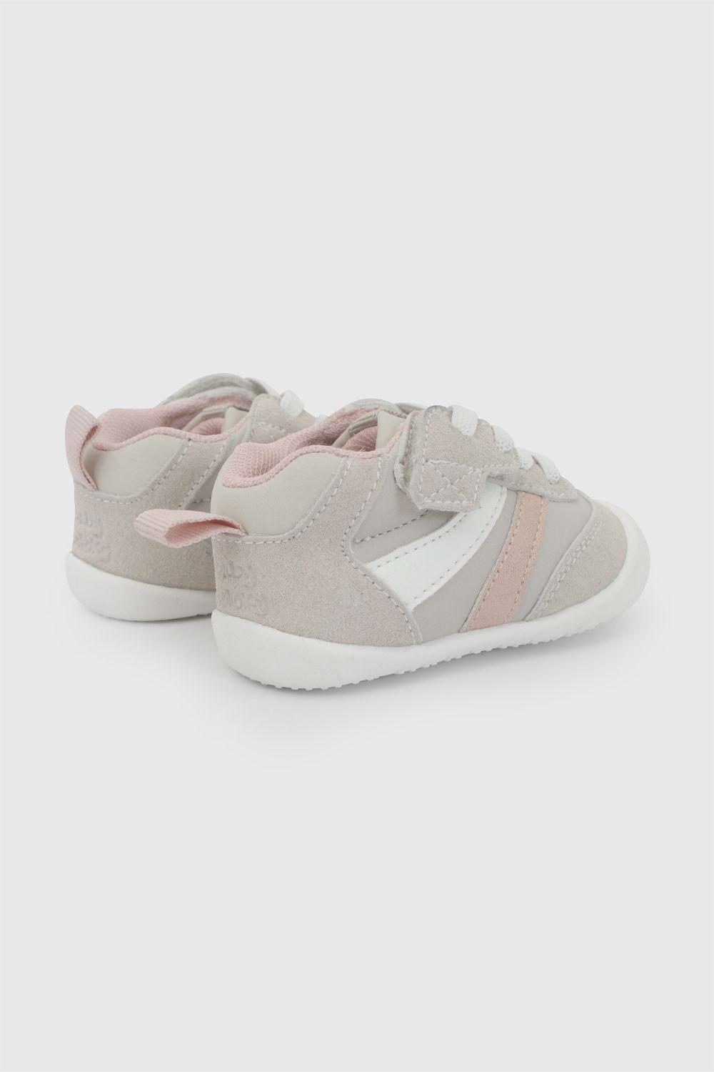 Zapatilla Velcro Blanca Niña 17-20 Colloky-4