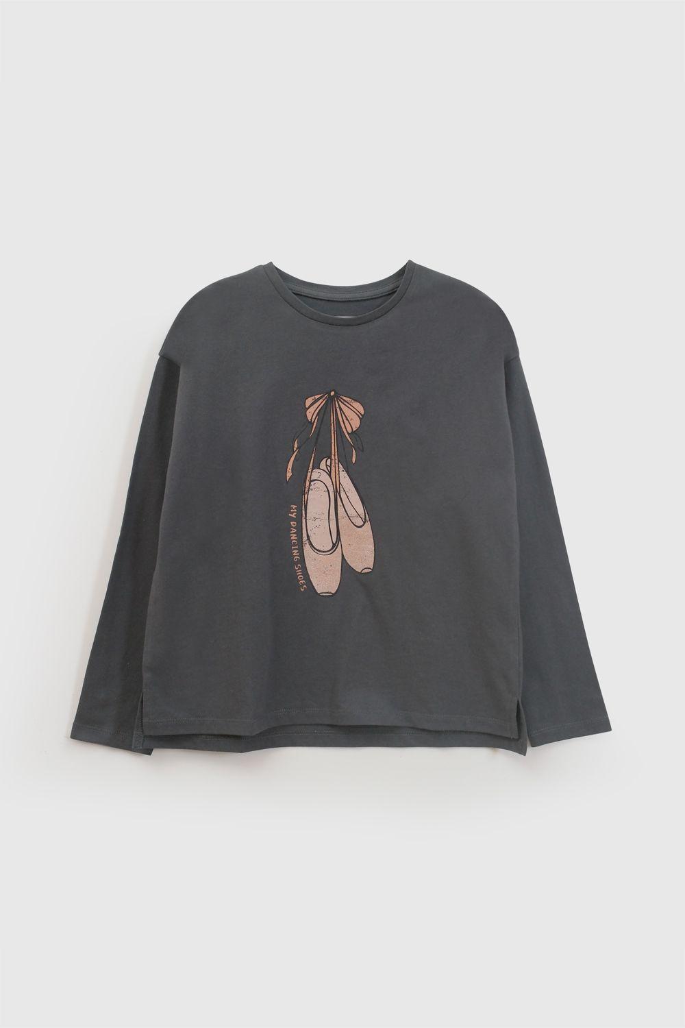 Polera Niña Gris 8050 Colloky-0