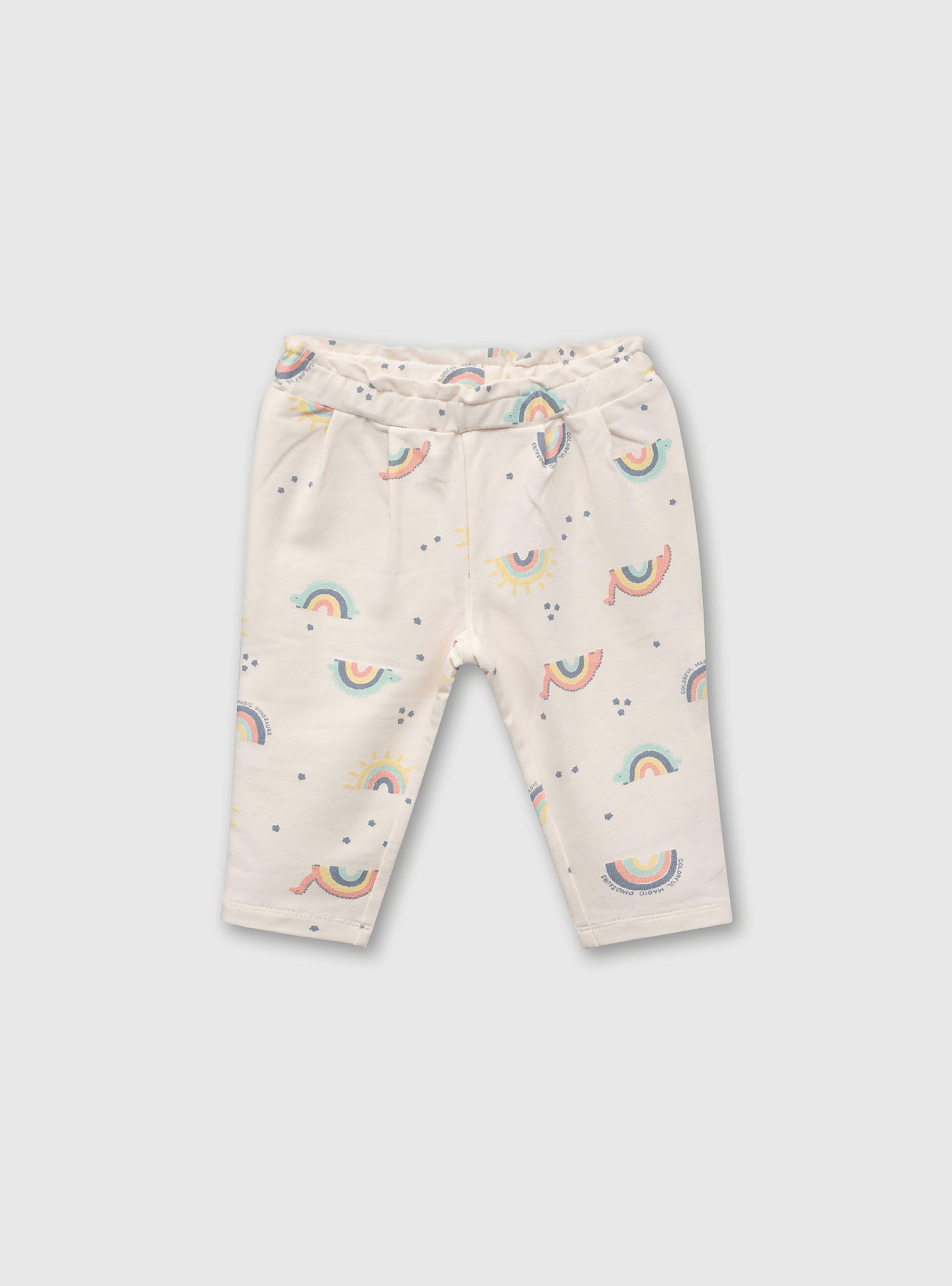 Conjunto Body/Pantalón Blanco de Niña-3