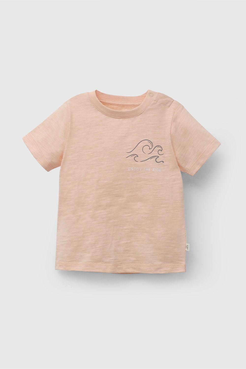Polera Niño Naranjo 58223 Colloky-0